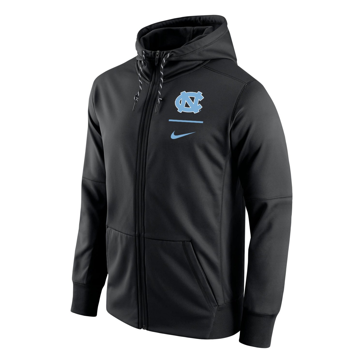 Nike North Carolina Tar Heels Logo Stack Performance Full-Zip Hoodie - view number 2