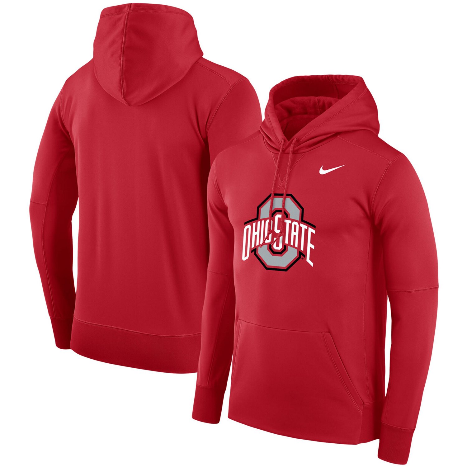 Nike Ohio State Buckeyes Performance Pullover Hoodie Academy