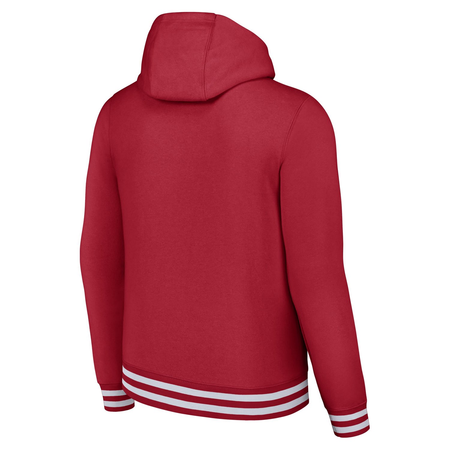 Nike Oklahoma Sooners Distressed Sketch Retro Fitted Pullover Hoodie