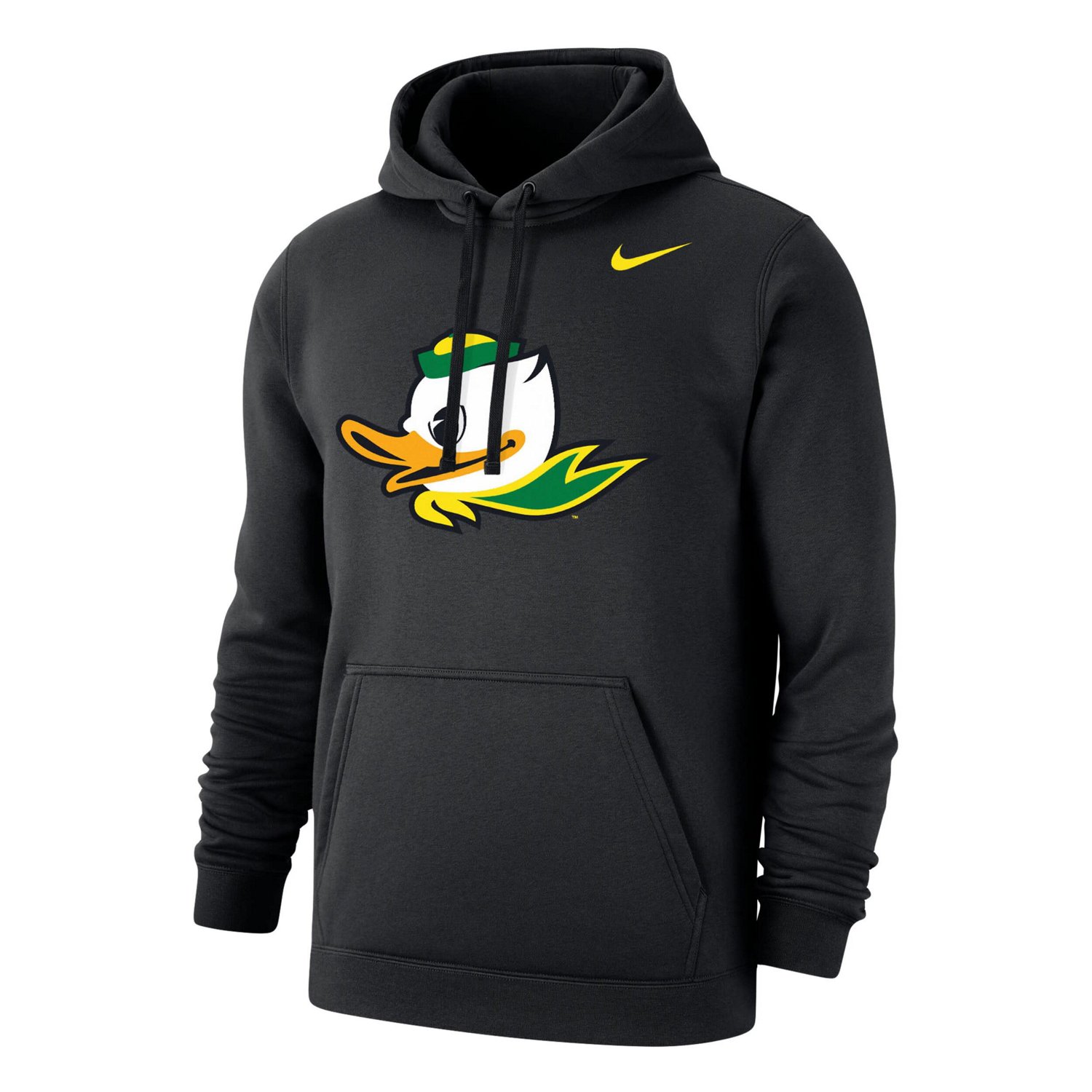 Nike Oregon Ducks Logo Club Pullover Hoodie - view number 2