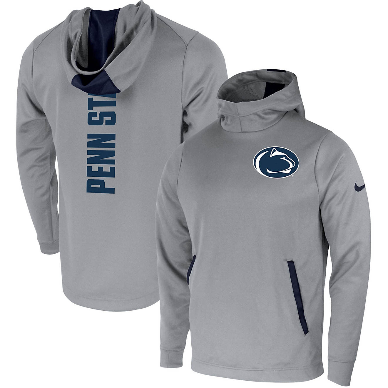 Nike Penn State Nittany Lions 2-Hit Performance Pullover Hoodie                                                                  - view number 1