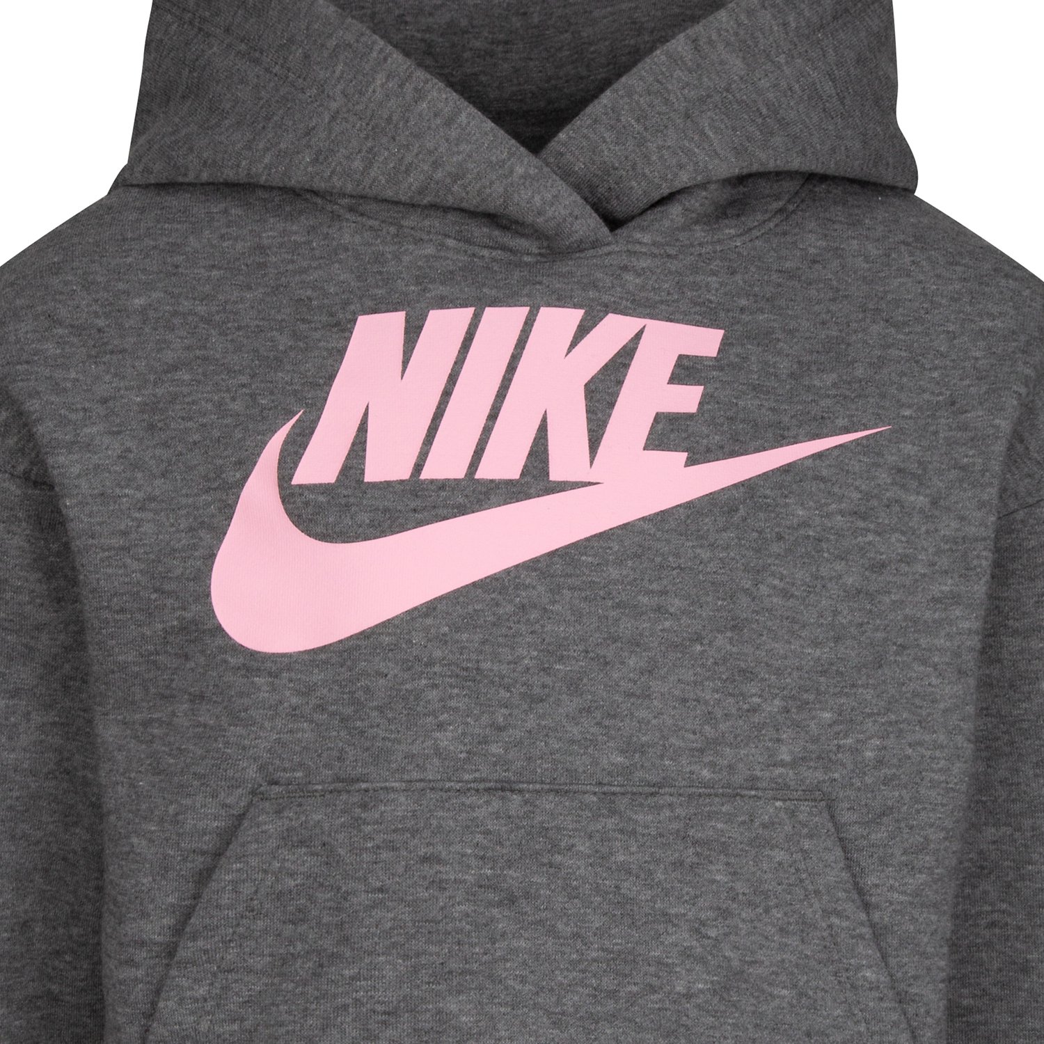 KIDS NIKE LITTLE GIRLS CLUB FLEECE HI-LO HOODIE - CLEARANCE