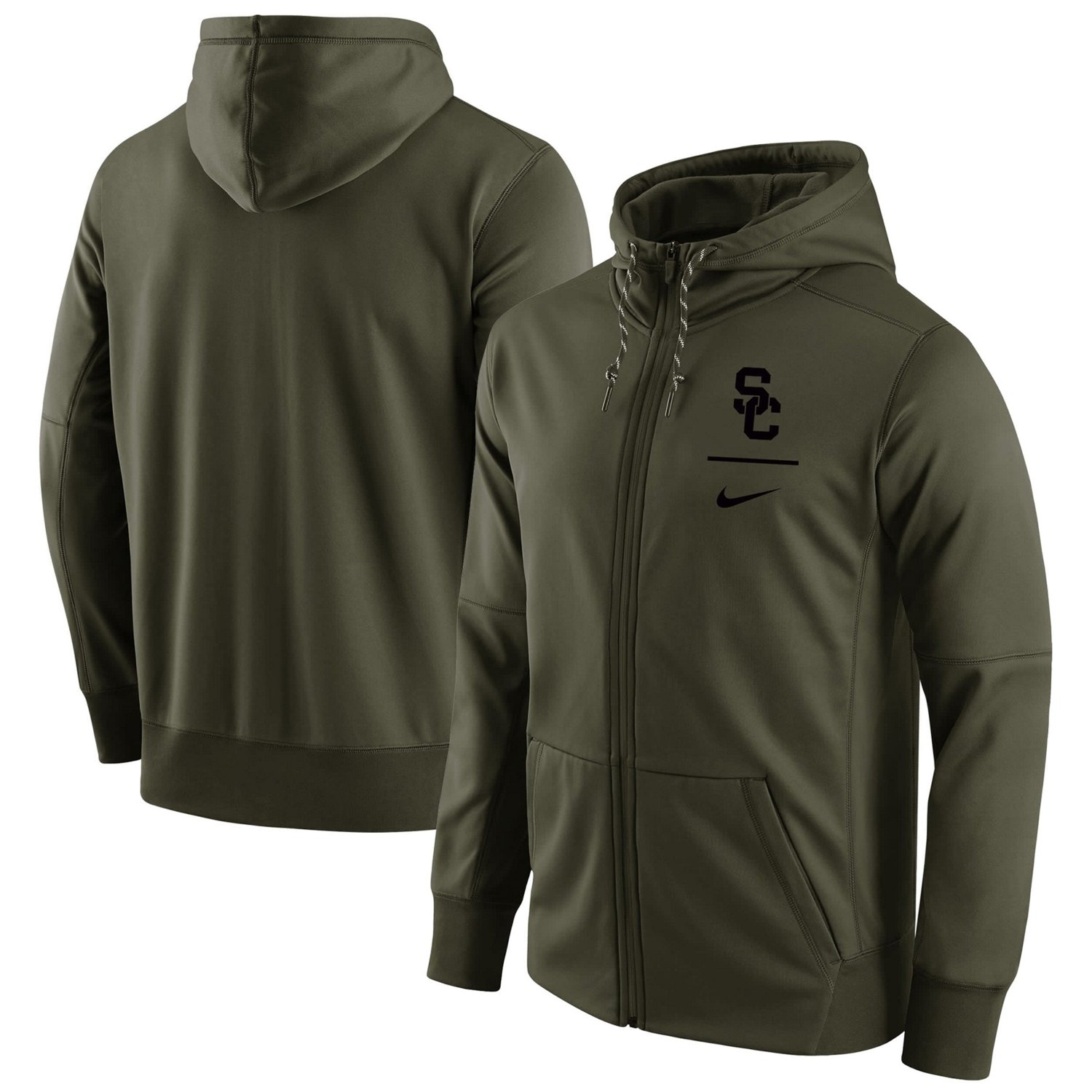 Nike academy zip online hoodie