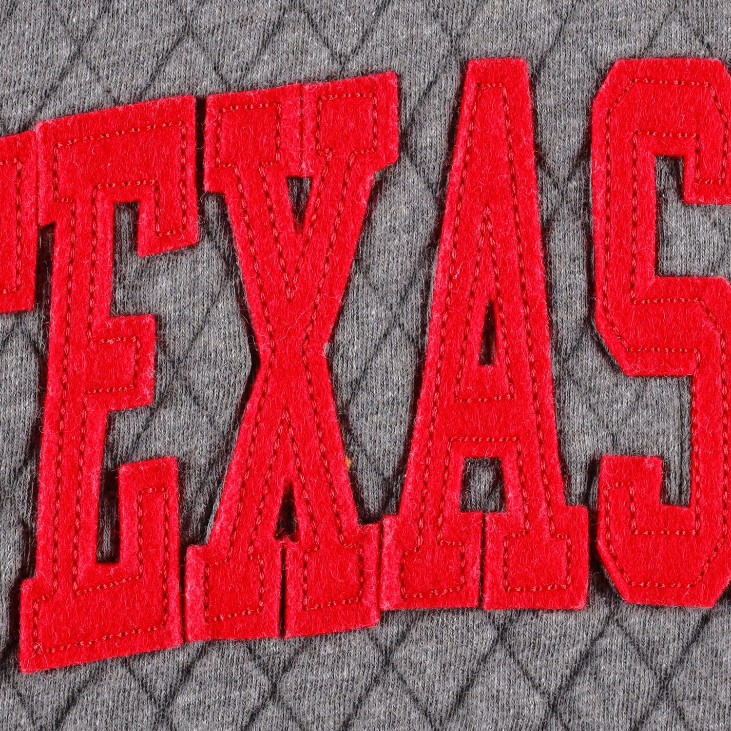 Pressbox Heather Charcoal Texas Tech Raiders Moose Quilted Pullover Sweatshirt