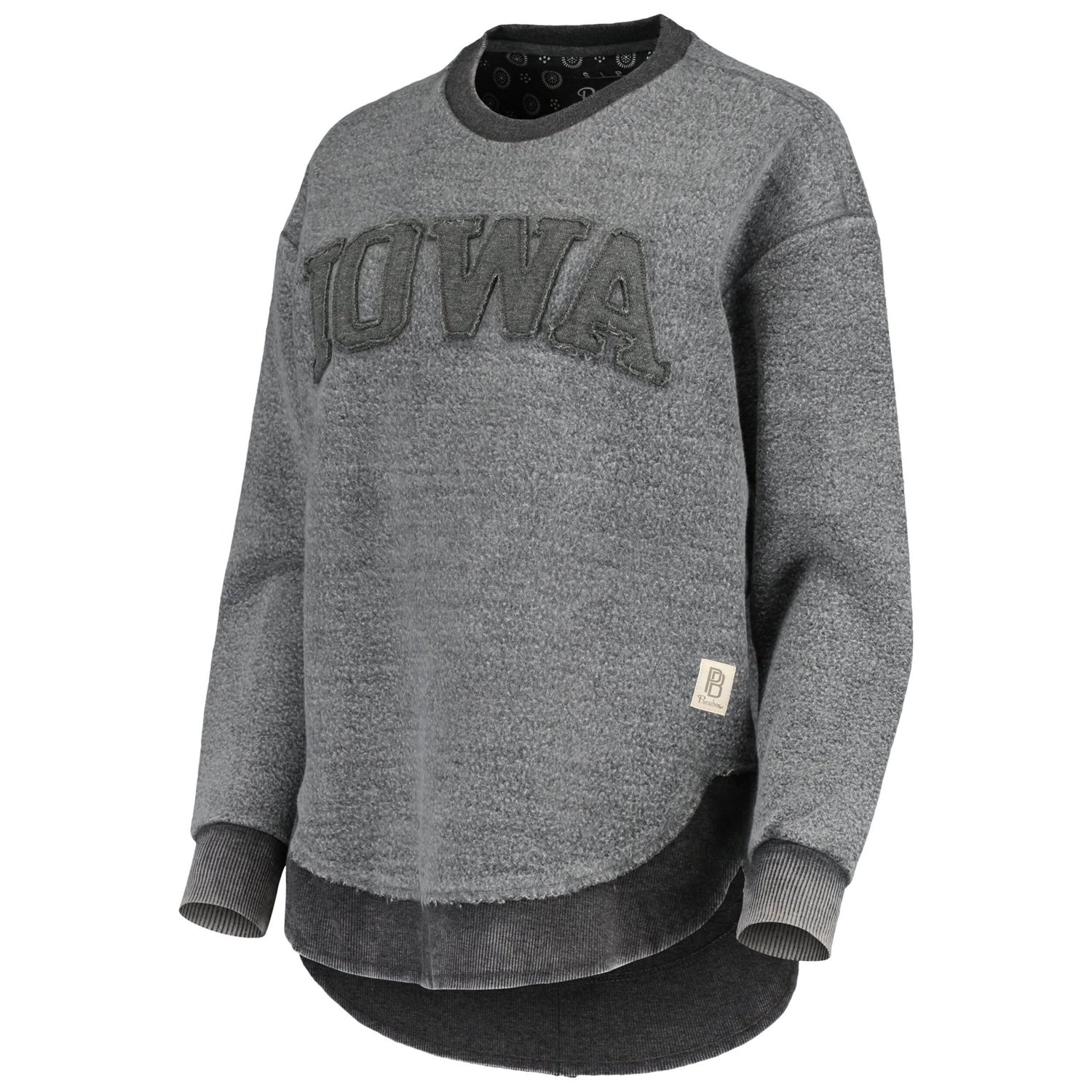 Pressbox Iowa Hawkeyes Ponchoville Pullover Sweatshirt
