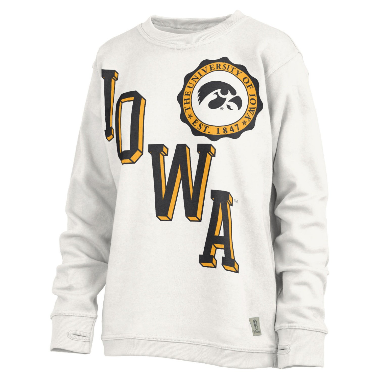 Pressbox Iowa Hawkeyes Shoreline Sundown Pullover Sweatshirt Academy