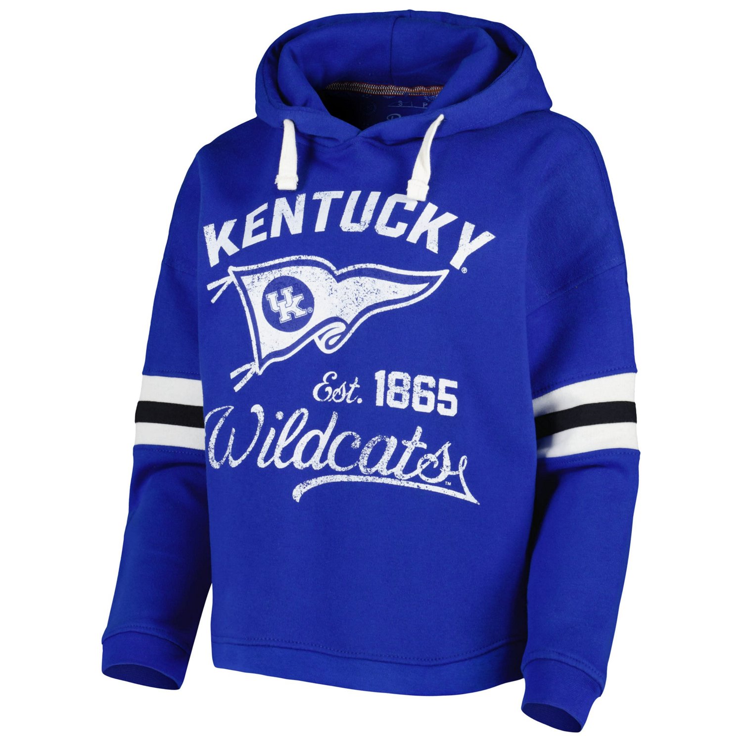 Pressbox Kentucky Wildcats Super Pennant Pullover Hoodie