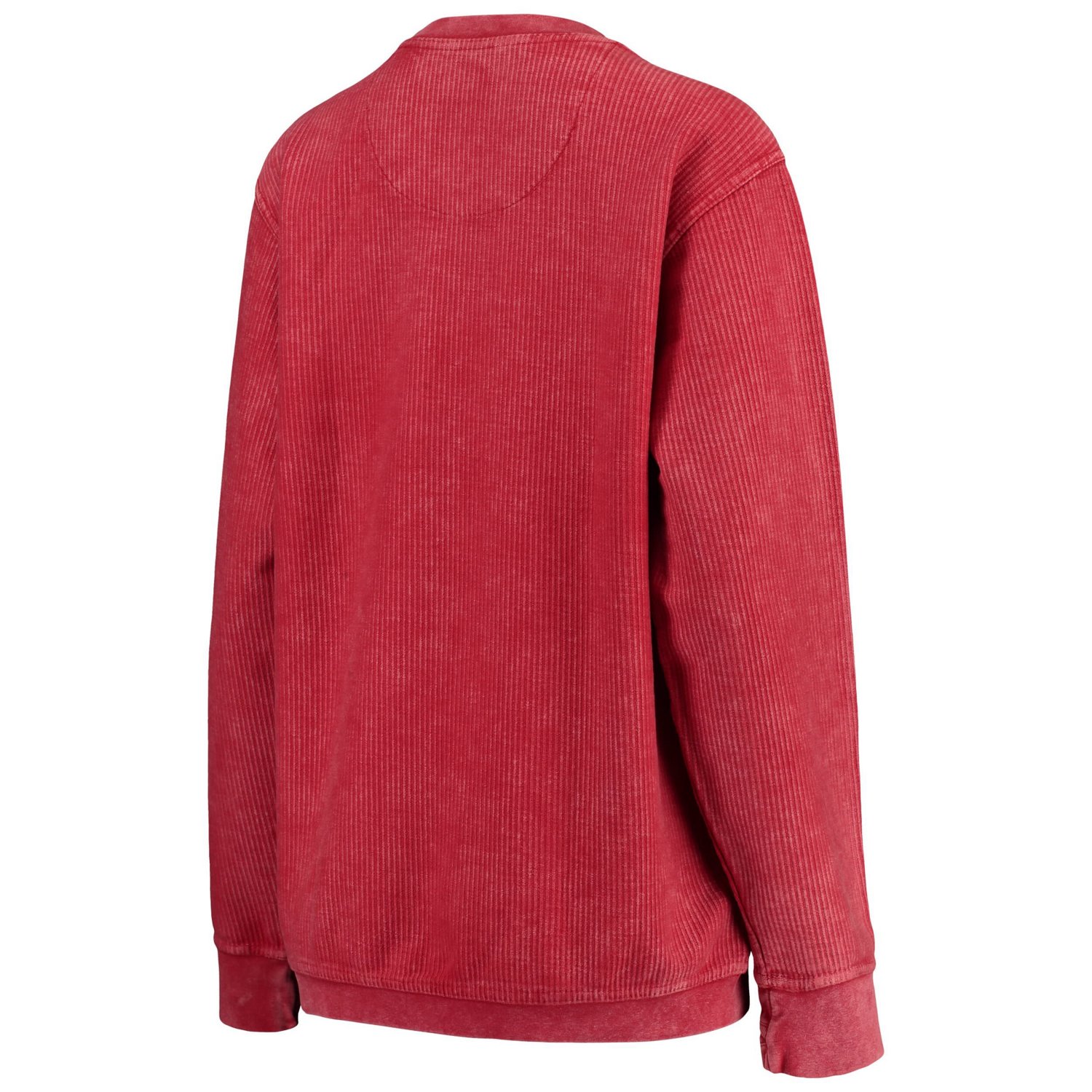Pressbox Maryland Terrapins Comfy Cord Vintage Wash Basic Arch Pullover Sweatshirt                                               - view number 3