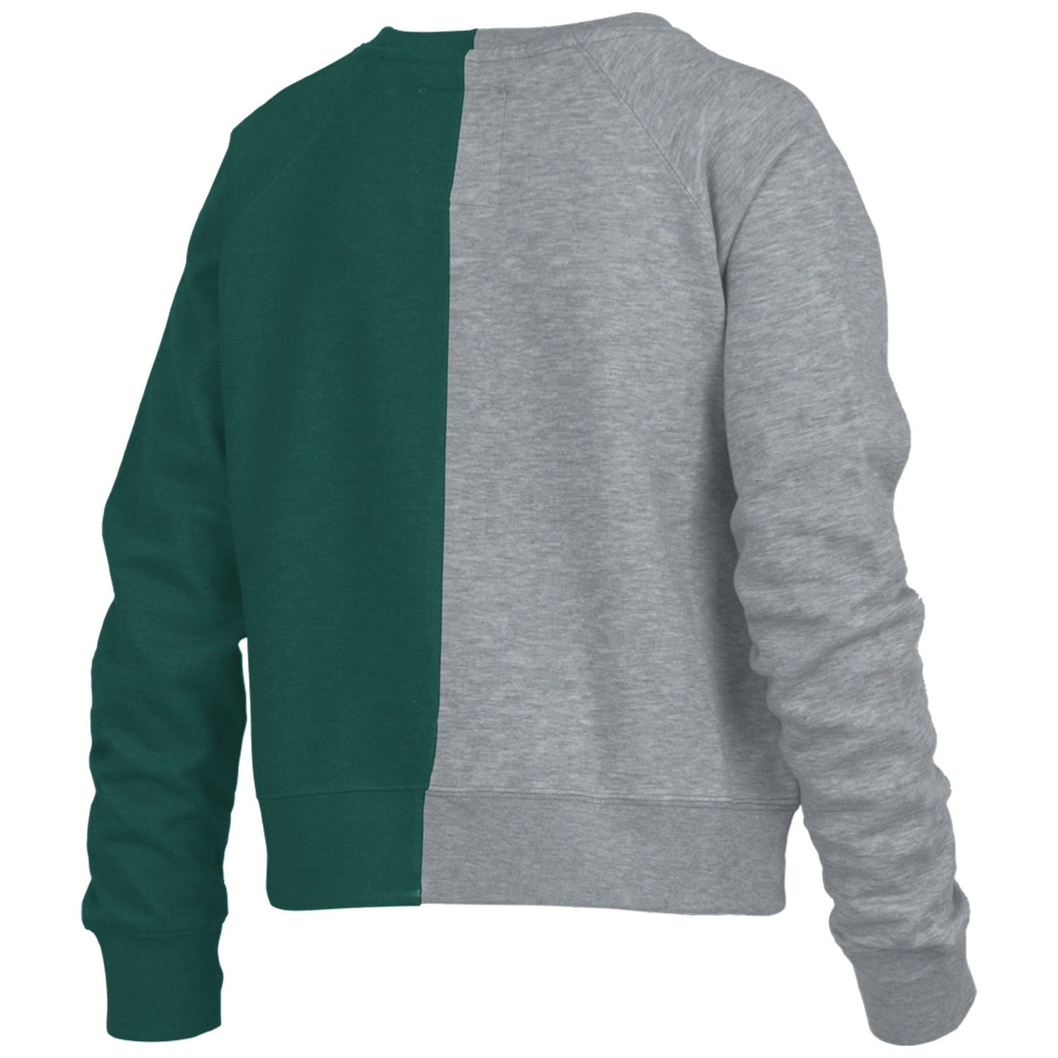 Pressbox Michigan State Spartans Half and Half Raglan Pullover Sweatshirt                                                        - view number 3