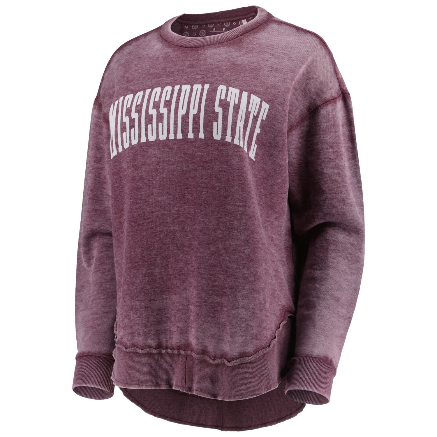 Pressbox Mississippi State Bulldogs Vintage Wash Pullover Sweatshirt - view number 2