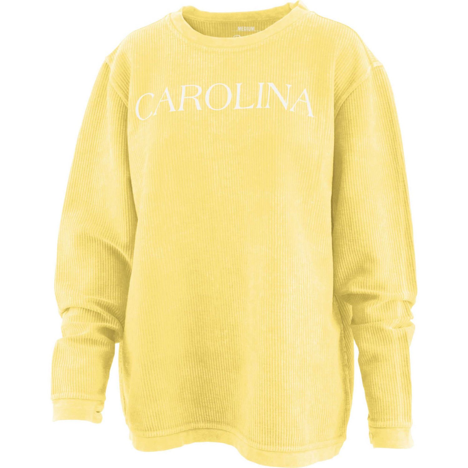 Pressbox North Carolina Tar Heels Comfy Cord Bar Print Pullover Sweatshirt                                                       - view number 2