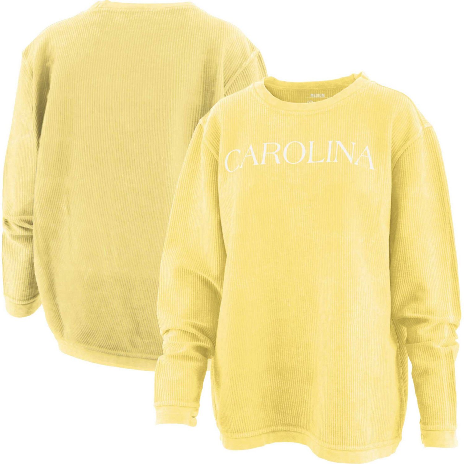 Pressbox North Carolina Tar Heels Comfy Cord Bar Print Pullover Sweatshirt                                                       - view number 1