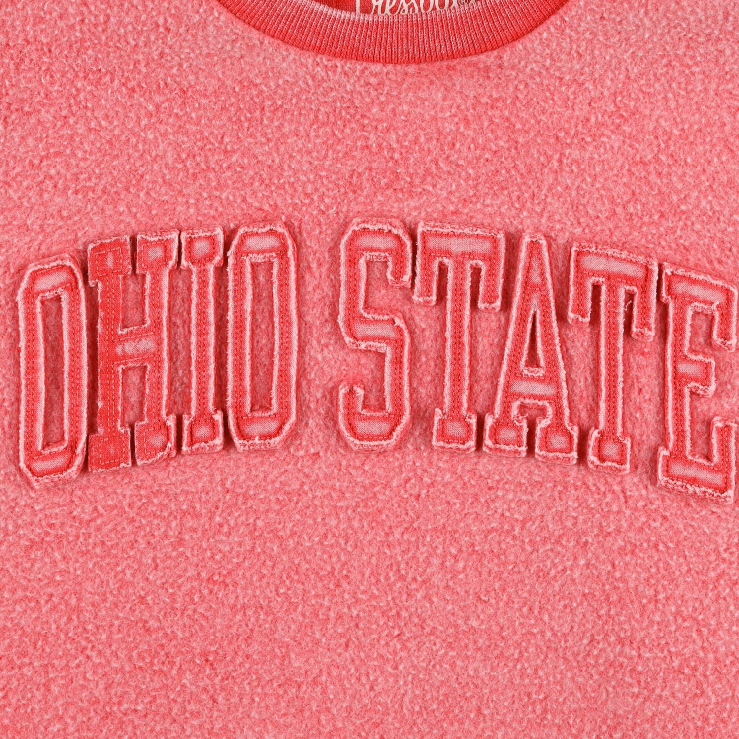 Pressbox Ohio State Buckeyes Ponchoville Pullover Sweatshirt