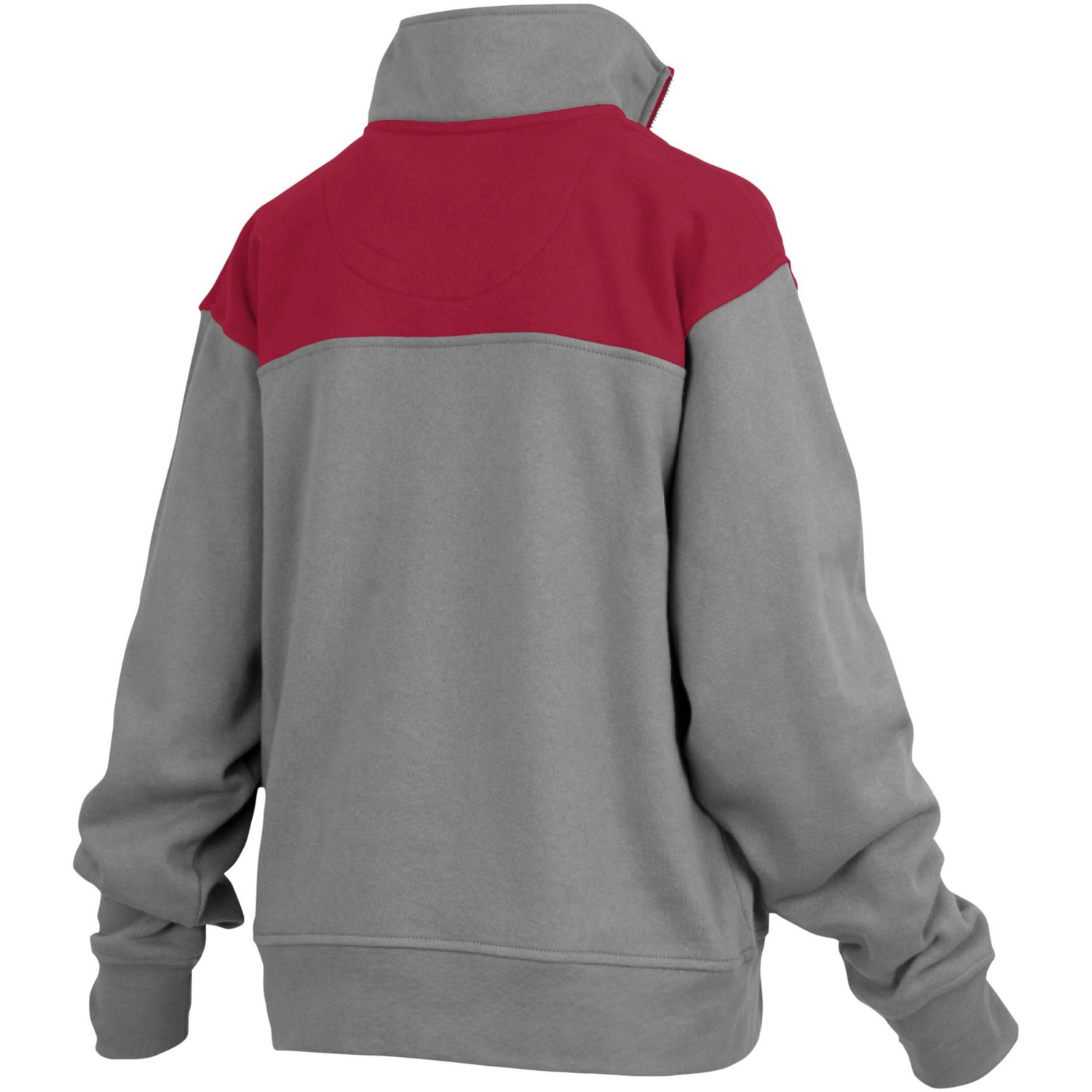 Pressbox Oklahoma Sooners Avon Fleece Quarter-Zip Jacket