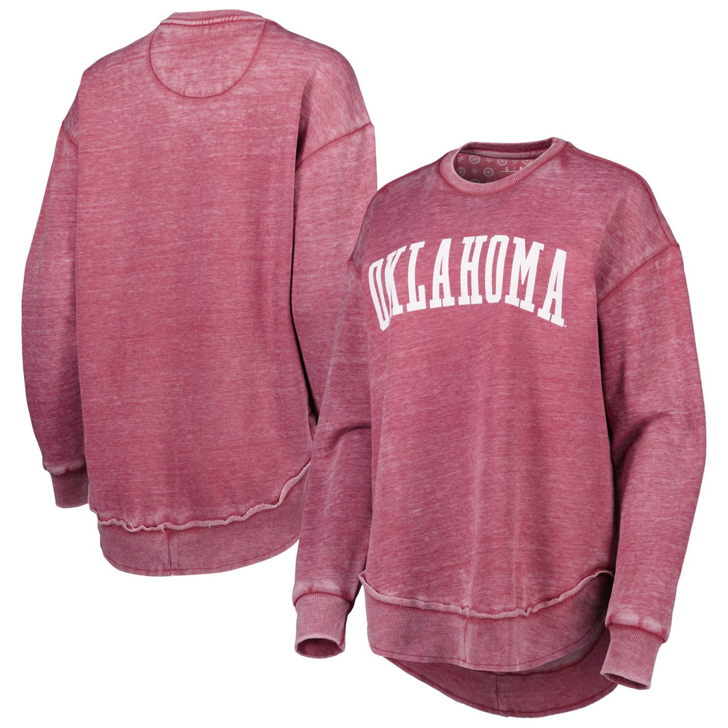 Pressbox Oklahoma Sooners Vintage Wash Pullover Sweatshirt - view number 1