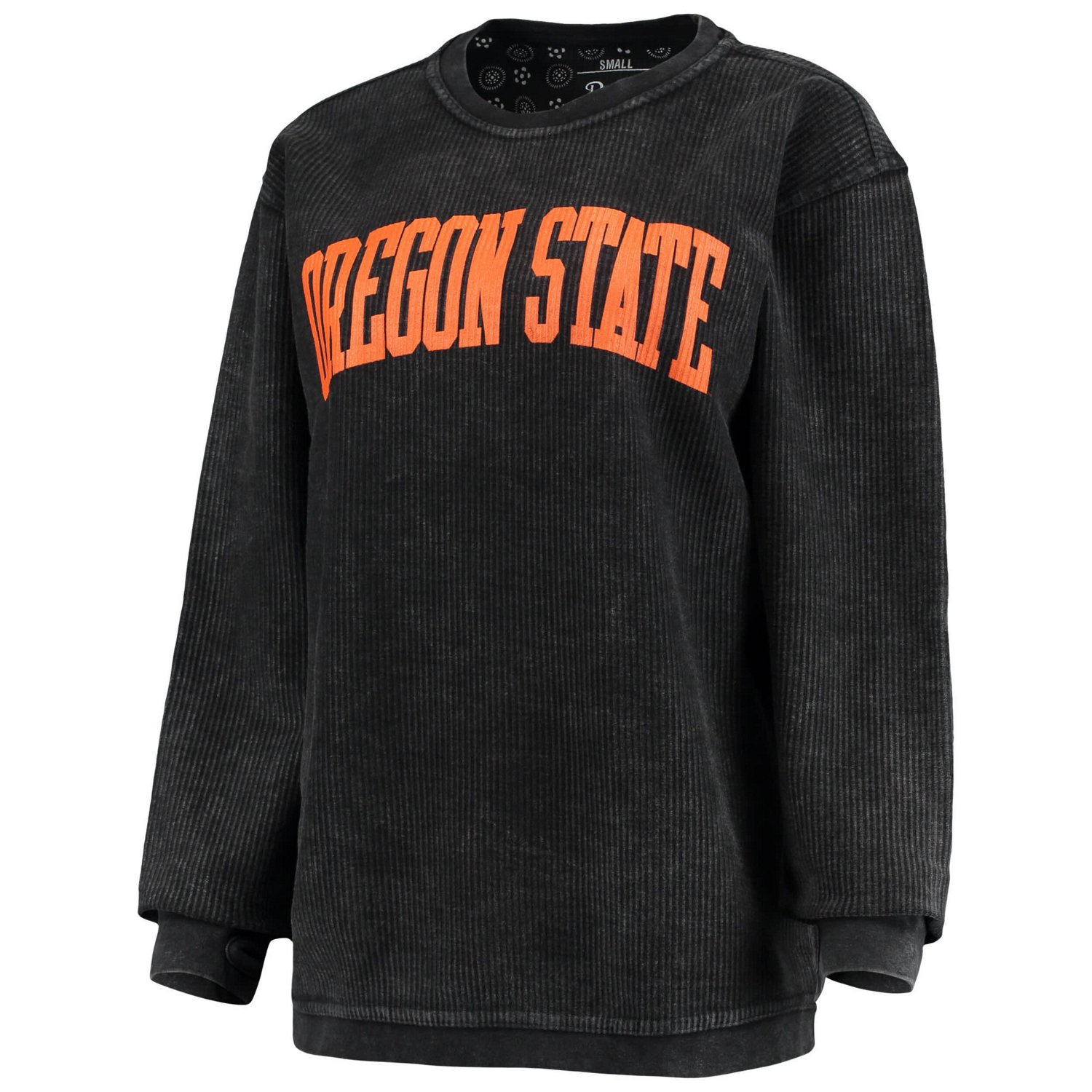 Pressbox Oregon State Beavers Comfy Cord Vintage Wash Basic Arch Pullover Sweatshirt                                             - view number 2