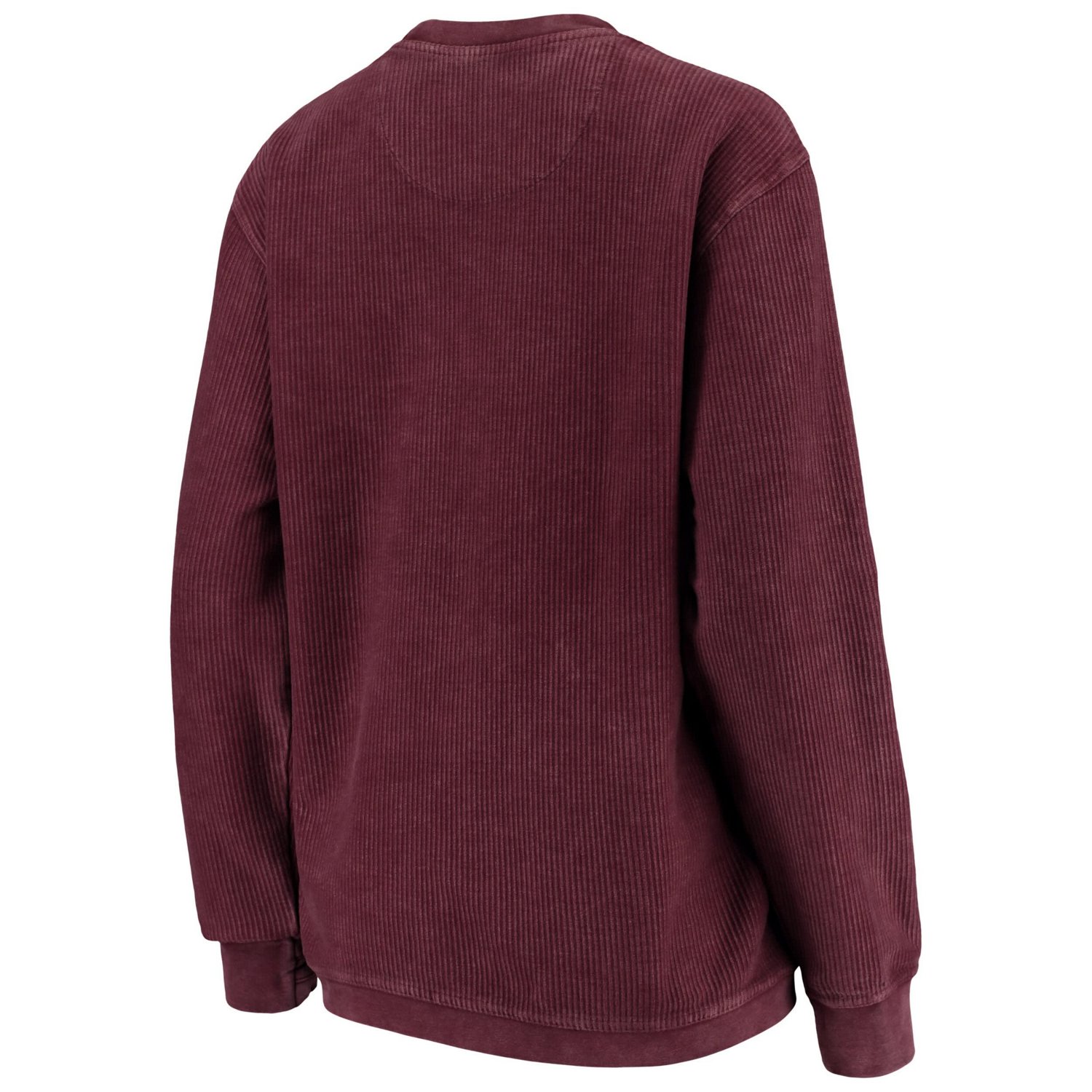Pressbox Texas AM Aggies Comfy Cord Vintage Wash Basic Arch Pullover Sweatshirt - view number 3