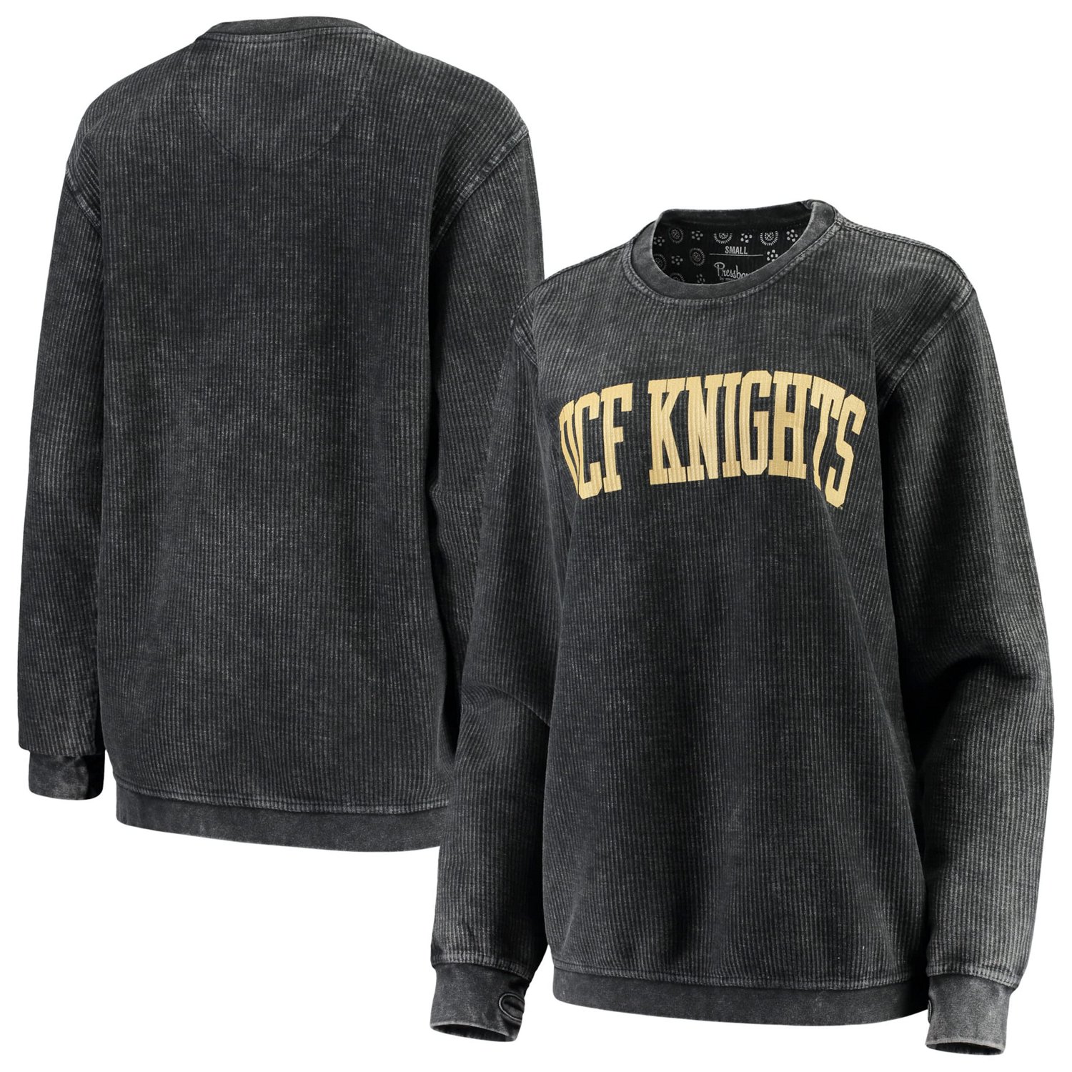 Pressbox UCF Knights Comfy Cord Vintage Wash Basic Arch Pullover Sweatshirt - view number 1