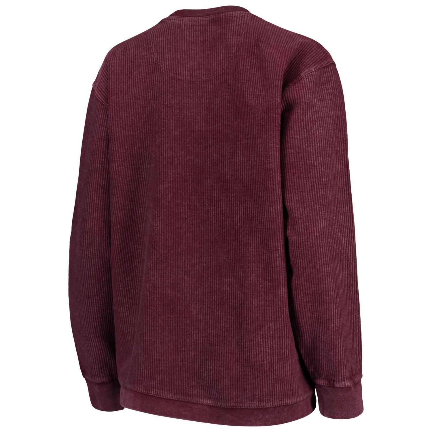 Pressbox Virginia Tech Hokies Comfy Cord Vintage Wash Basic Arch Pullover Sweatshirt - view number 3