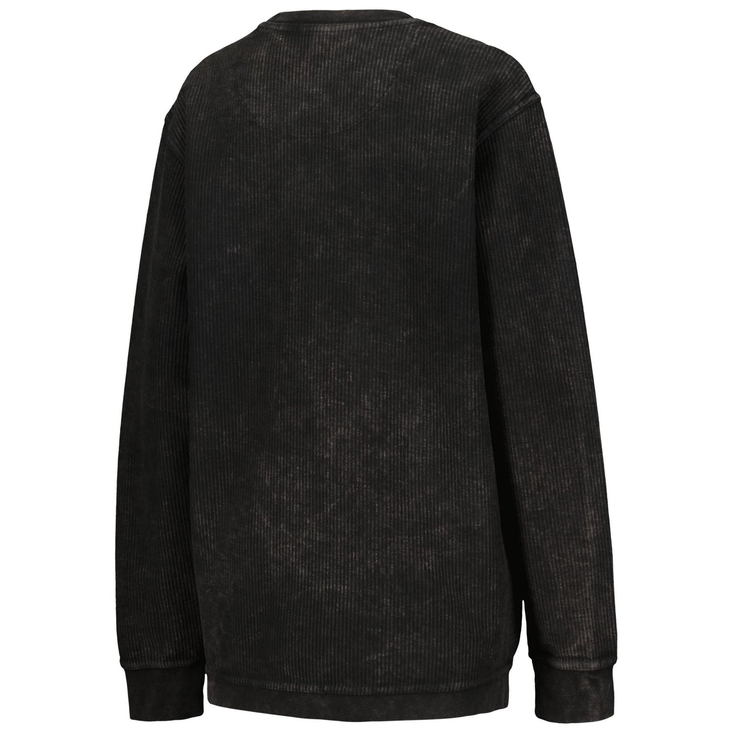 Pressbox Wisconsin Badgers Comfy Cord Vintage Wash Basic Arch Pullover Sweatshirt - view number 3