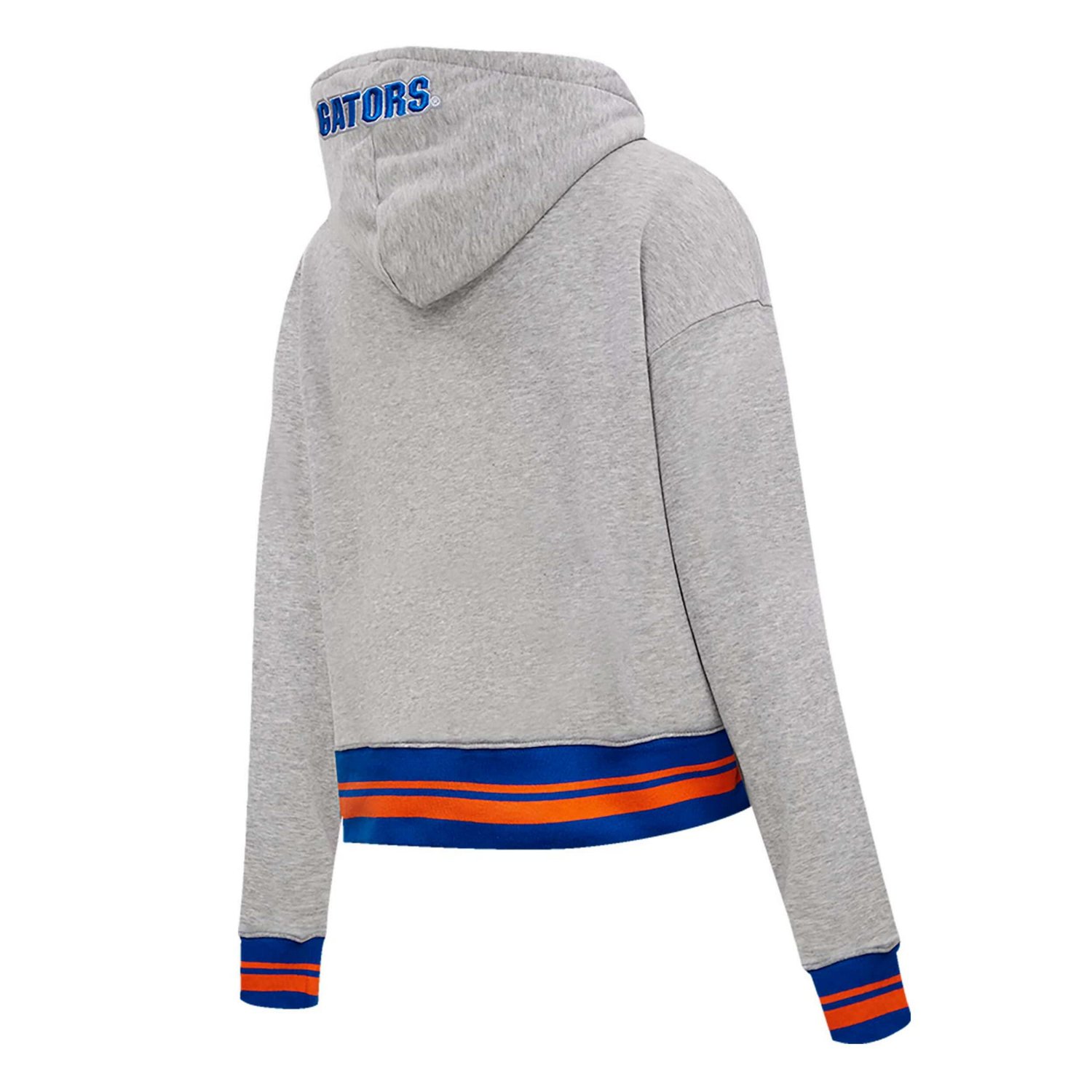 Pro Standard Florida Gators Script Tail Fleece Cropped Pullover Hoodie - view number 4