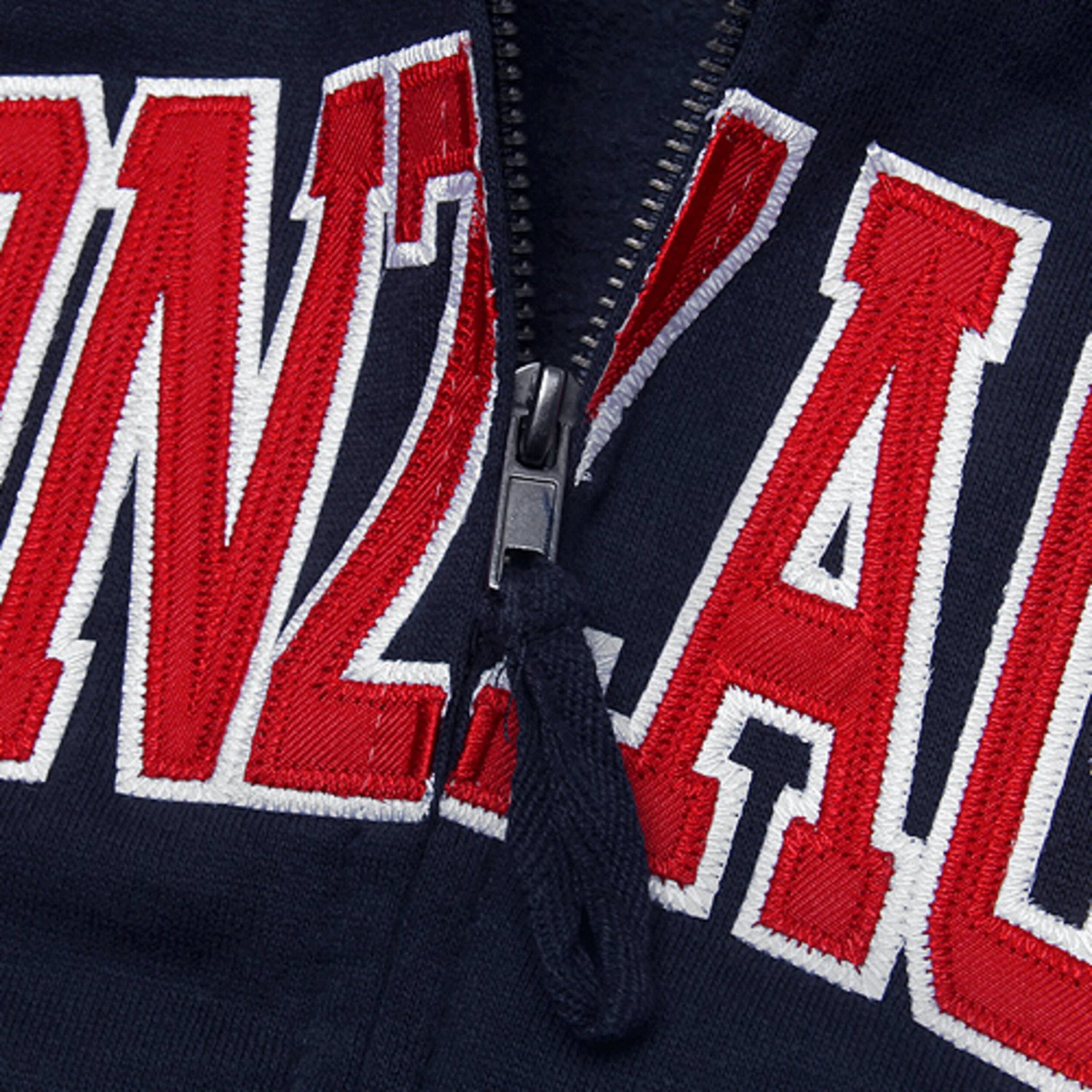 Stadium Athletic Gonzaga Bulldogs Arched Name Full-Zip Hoodie                                                                    - view number 2