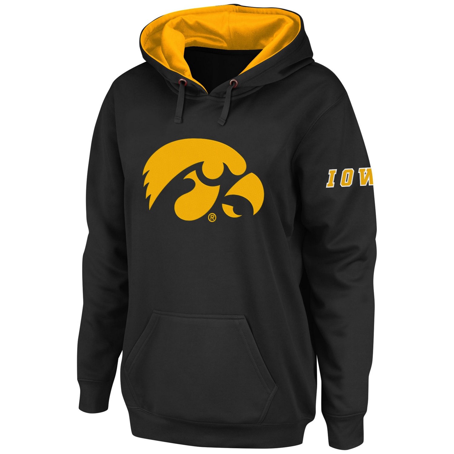 Stadium Athletic Iowa Hawkeyes Big Logo Pullover Hoodie                                                                          - view number 1