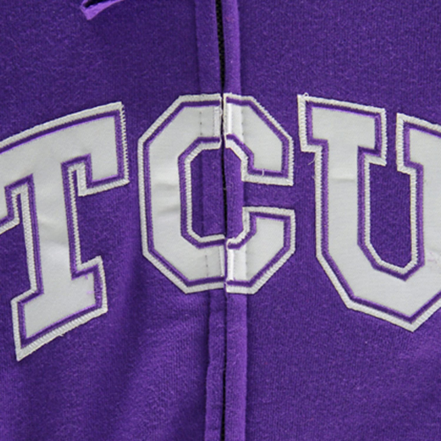 Stadium Athletic TCU Horned Frogs Arched Name Full-Zip Hoodie - view number 2
