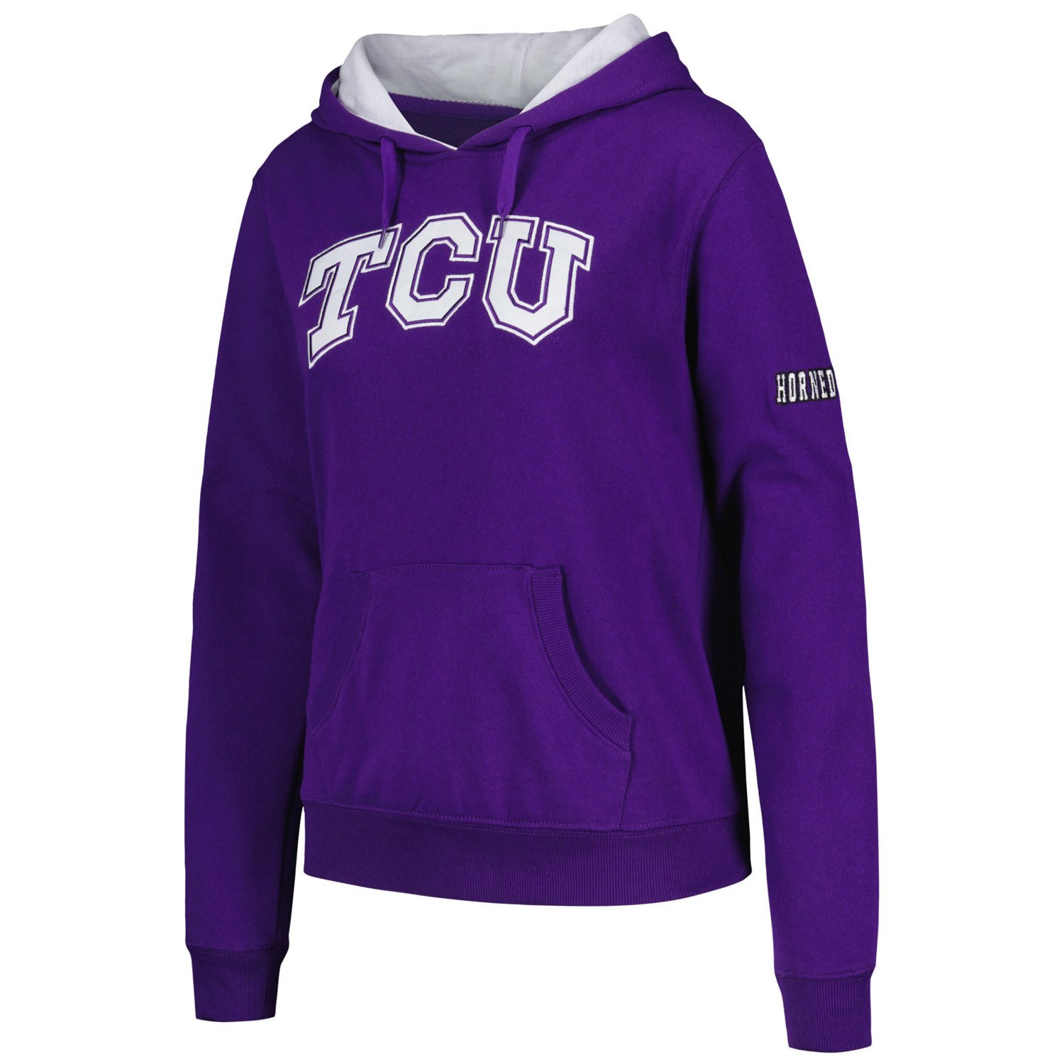 Stadium Athletic TCU Horned Frogs Big Logo Pullover Hoodie                                                                       - view number 2
