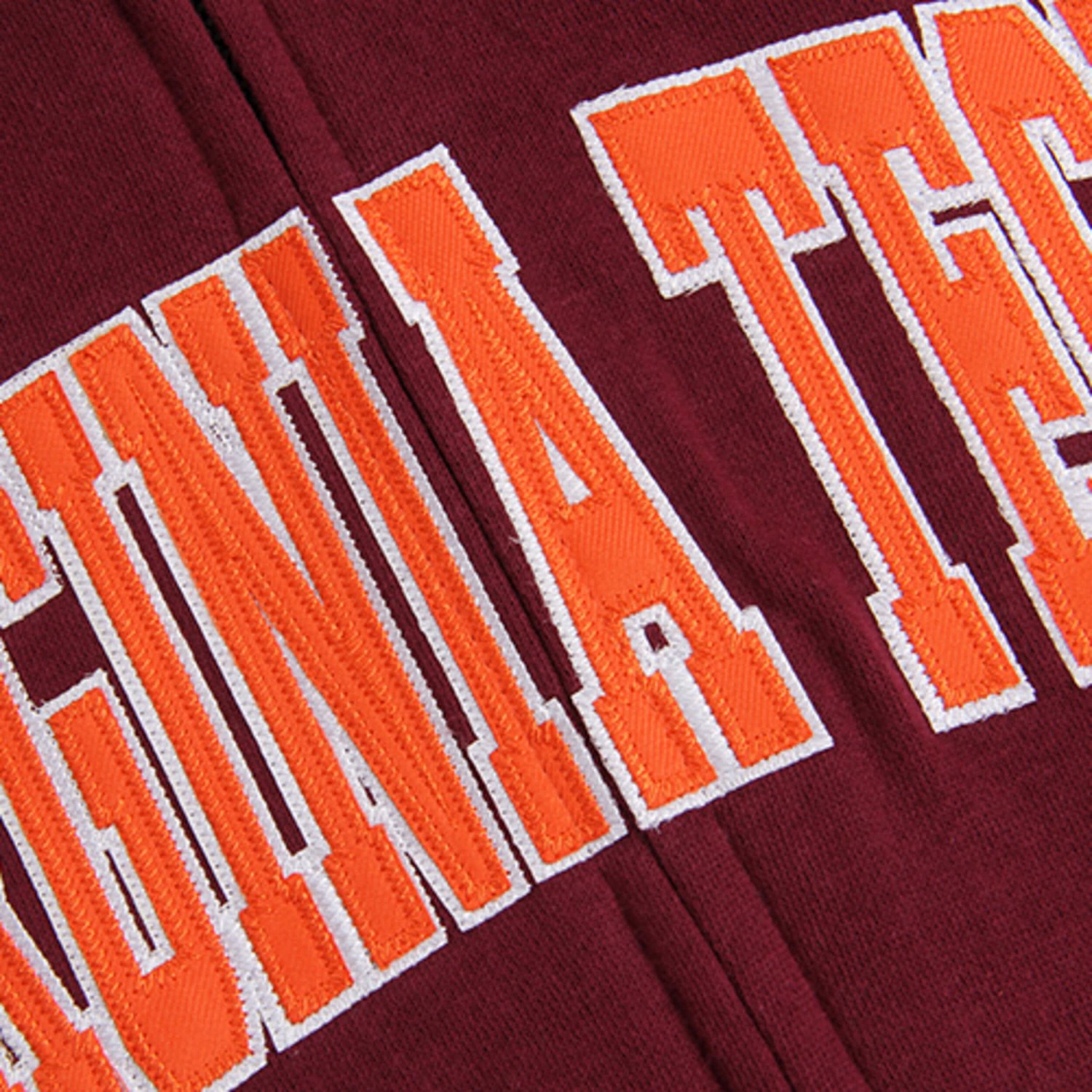 Stadium Athletic Virginia Tech Hokies Arched Name Full-Zip Hoodie