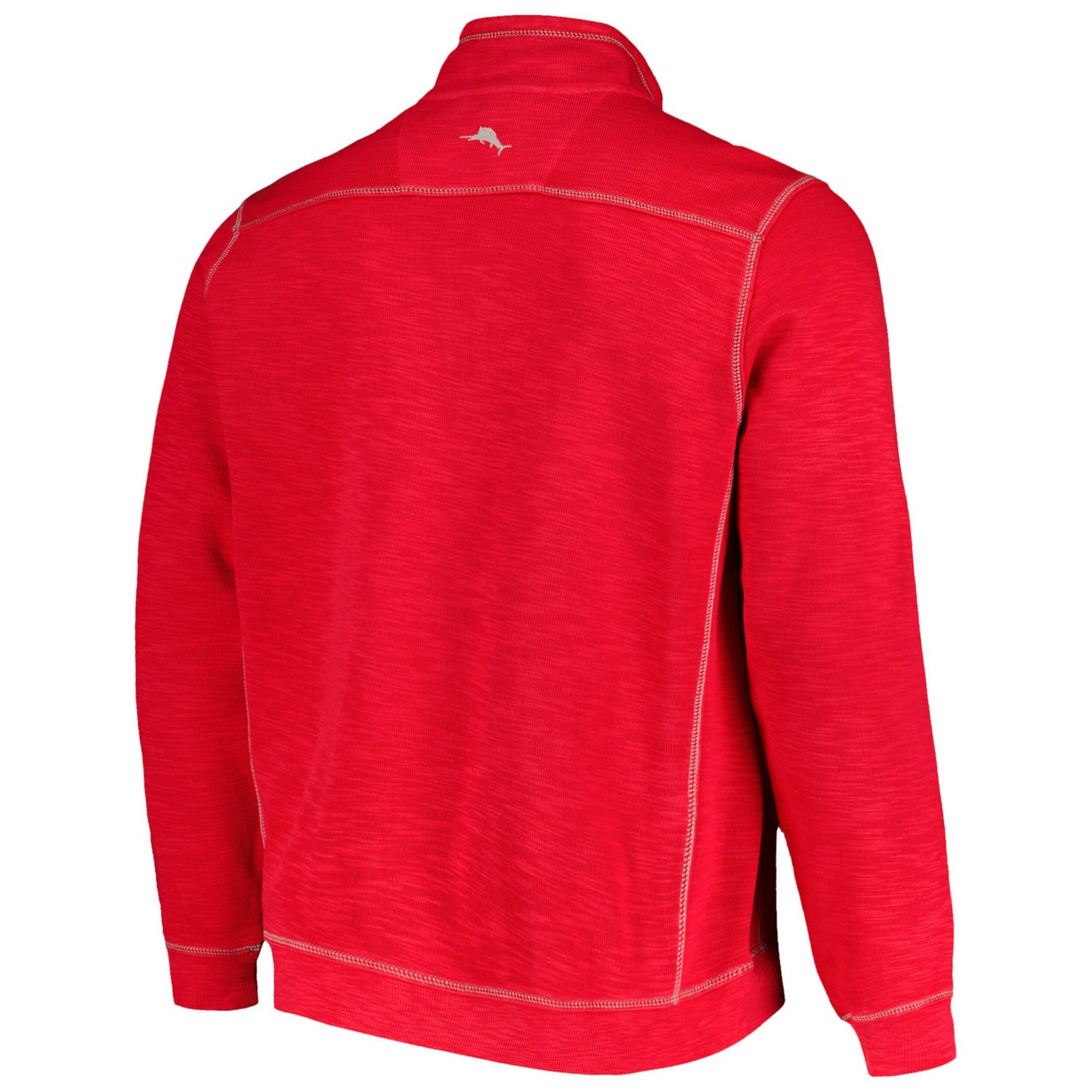 Tommy Bahama Oklahoma Sooners Big  Tall Tobago Bay Tri-Blend Quarter-Zip Sweatshirt - view number 3