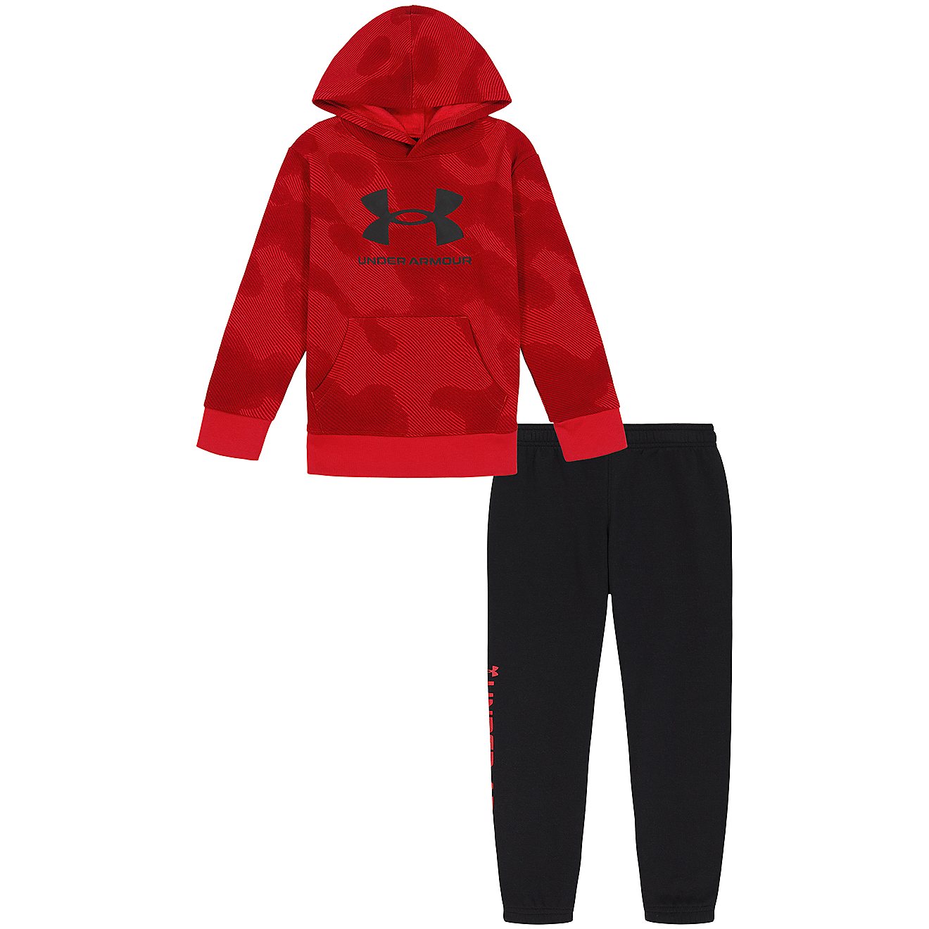 Under Armour Boys’ Big Logo Lino Wave Hoodie and Joggers Set                                                                   - view number 1