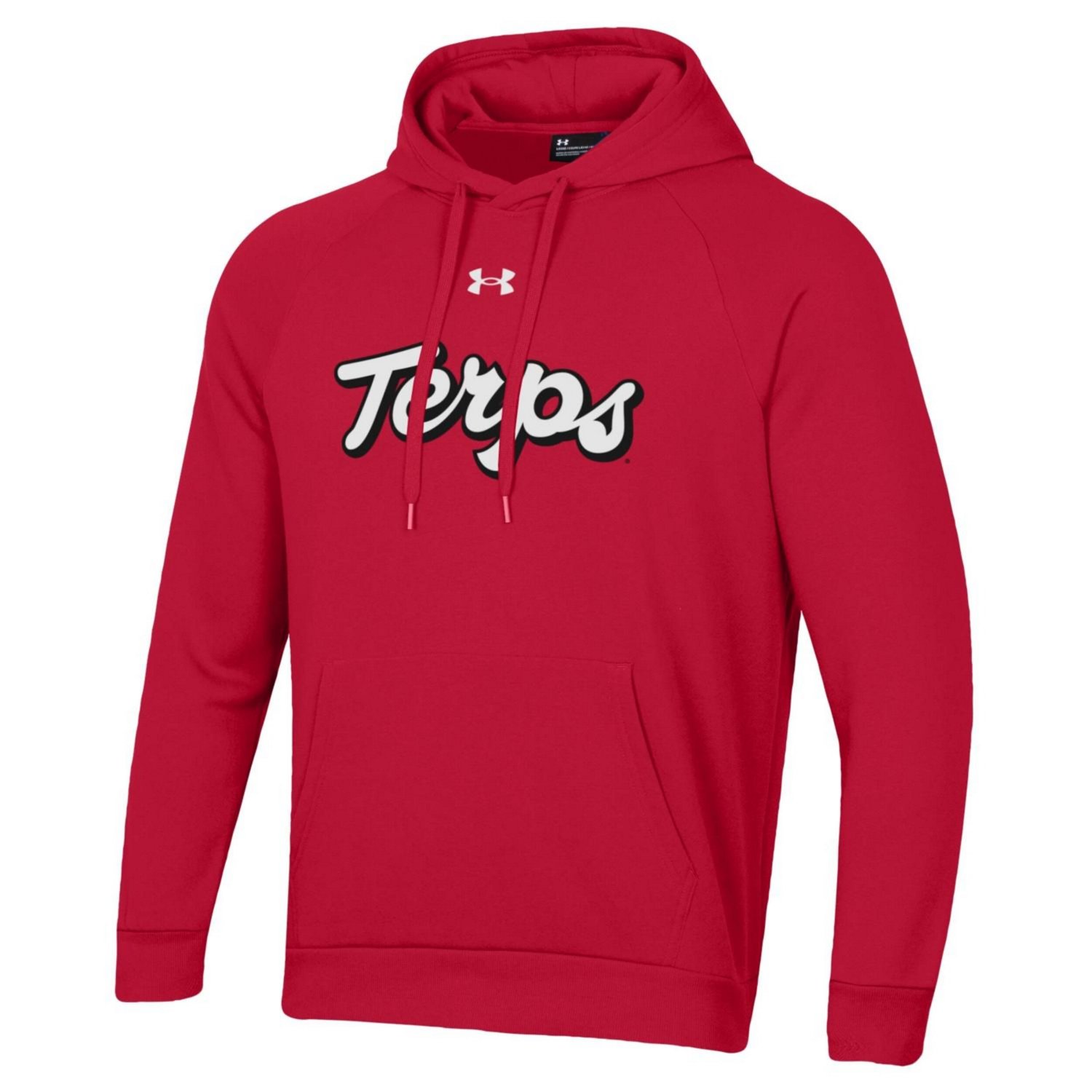 Under Armour Maryland Terrapins Script All Day Raglan Pullover Hoodie - view number 2