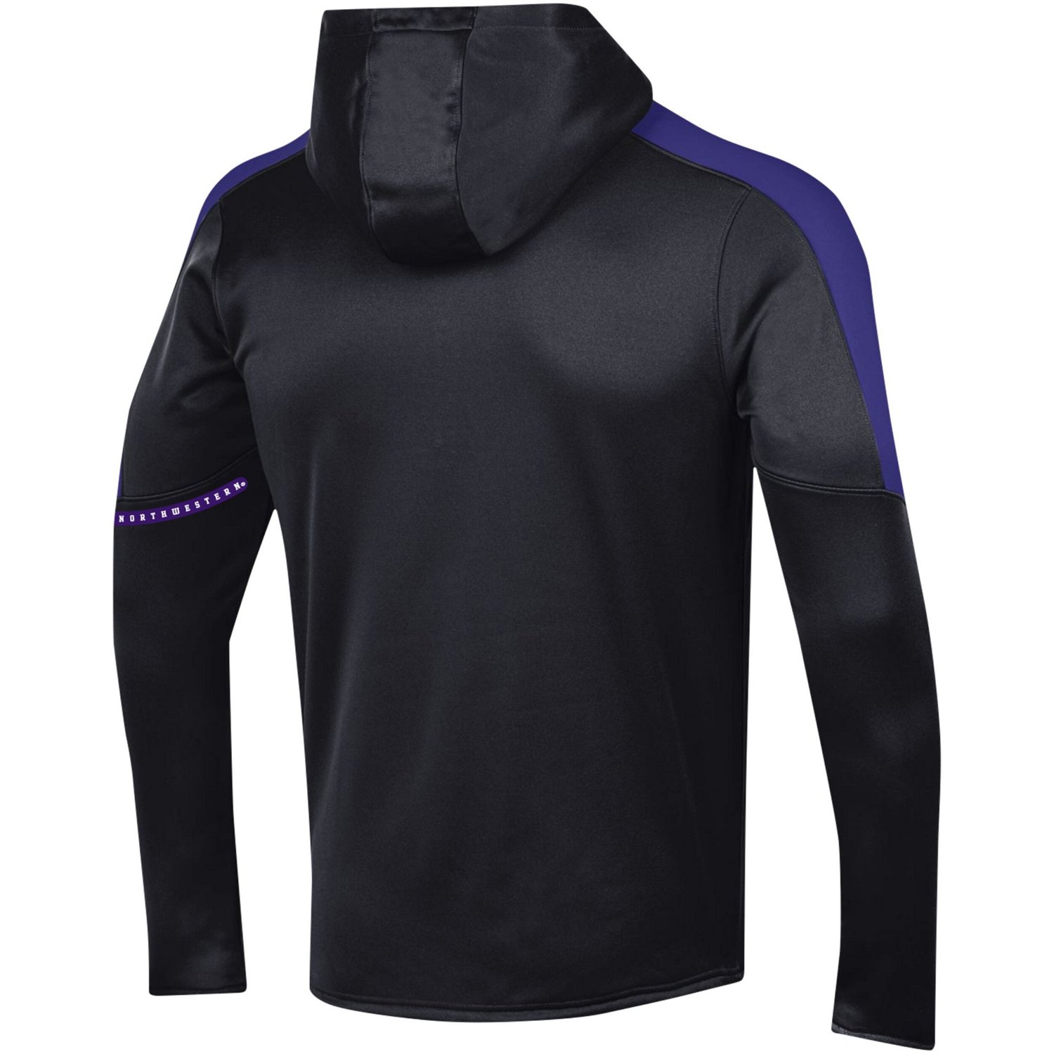 Under Armour Northwestern Wildcats 2023 Sideline Quarter-Zip Hoodie                                                              - view number 2