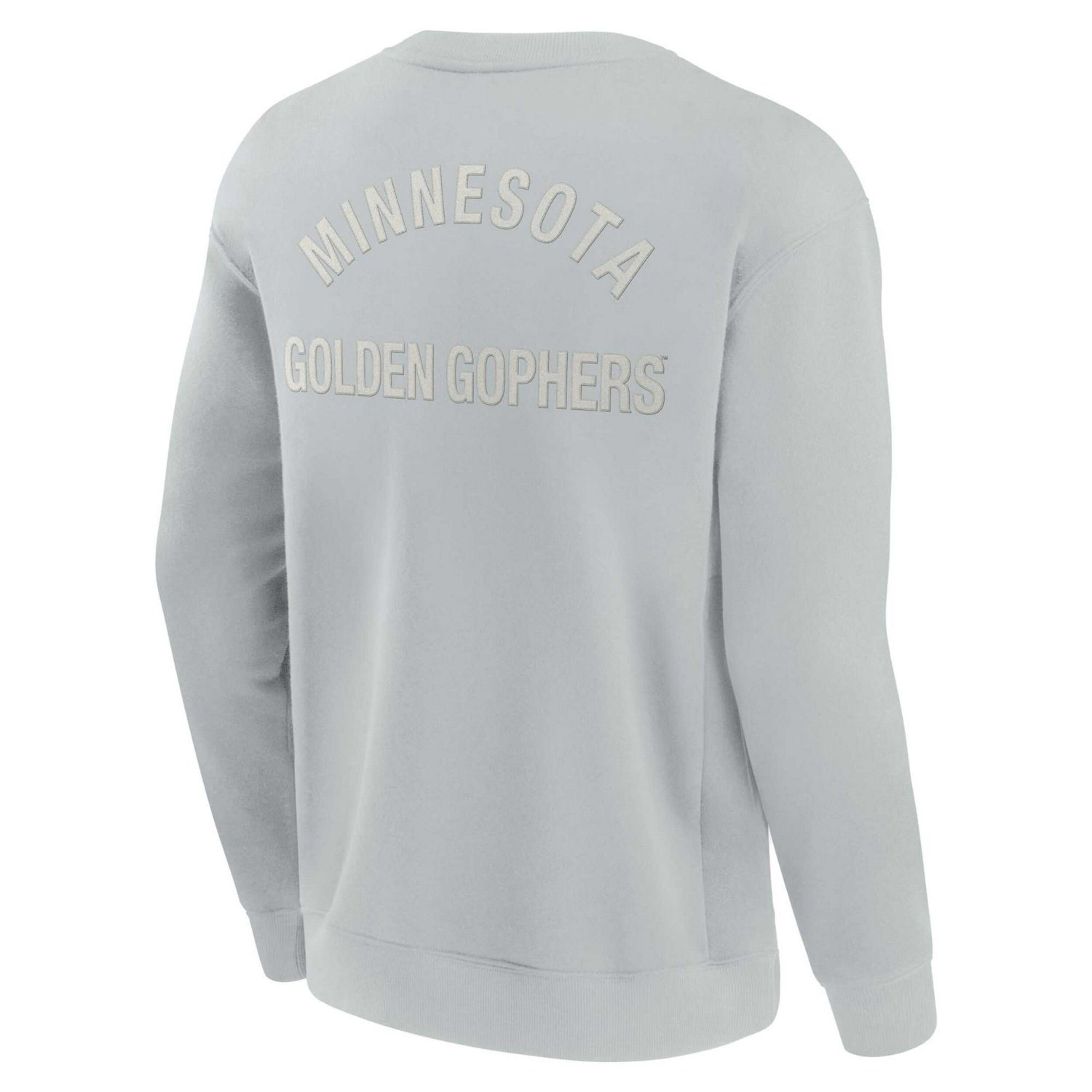 Unisex Fanatics Signature Minnesota Golden Gophers Super Soft Pullover Crew Sweatshirt                                           - view number 3