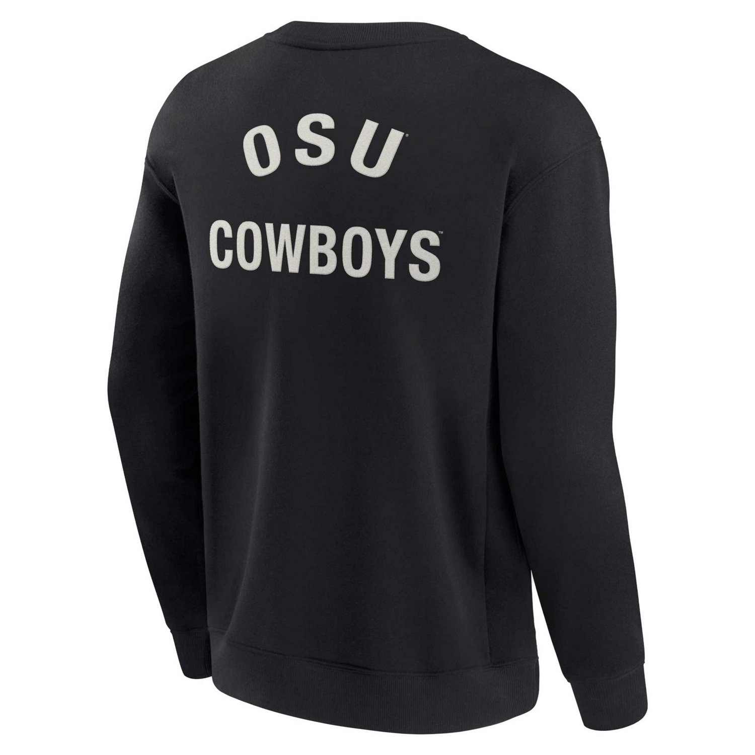 Unisex Fanatics Signature Oklahoma State Cowboys Super Soft Pullover Crew Sweatshirt                                             - view number 3