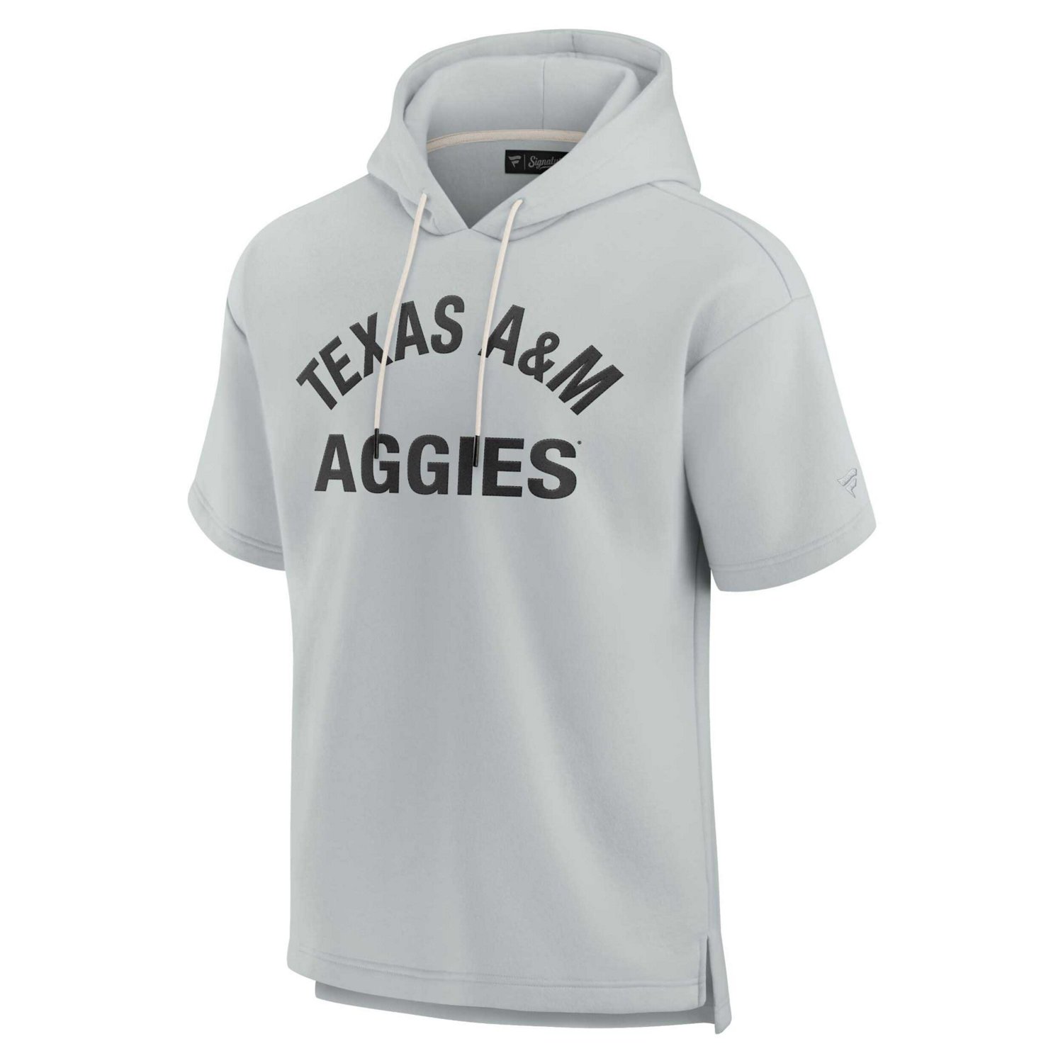 Unisex Fanatics Signature Texas AM Aggies Elements Super Soft Fleece Short Sleeve Pullover Hoodie                                - view number 2