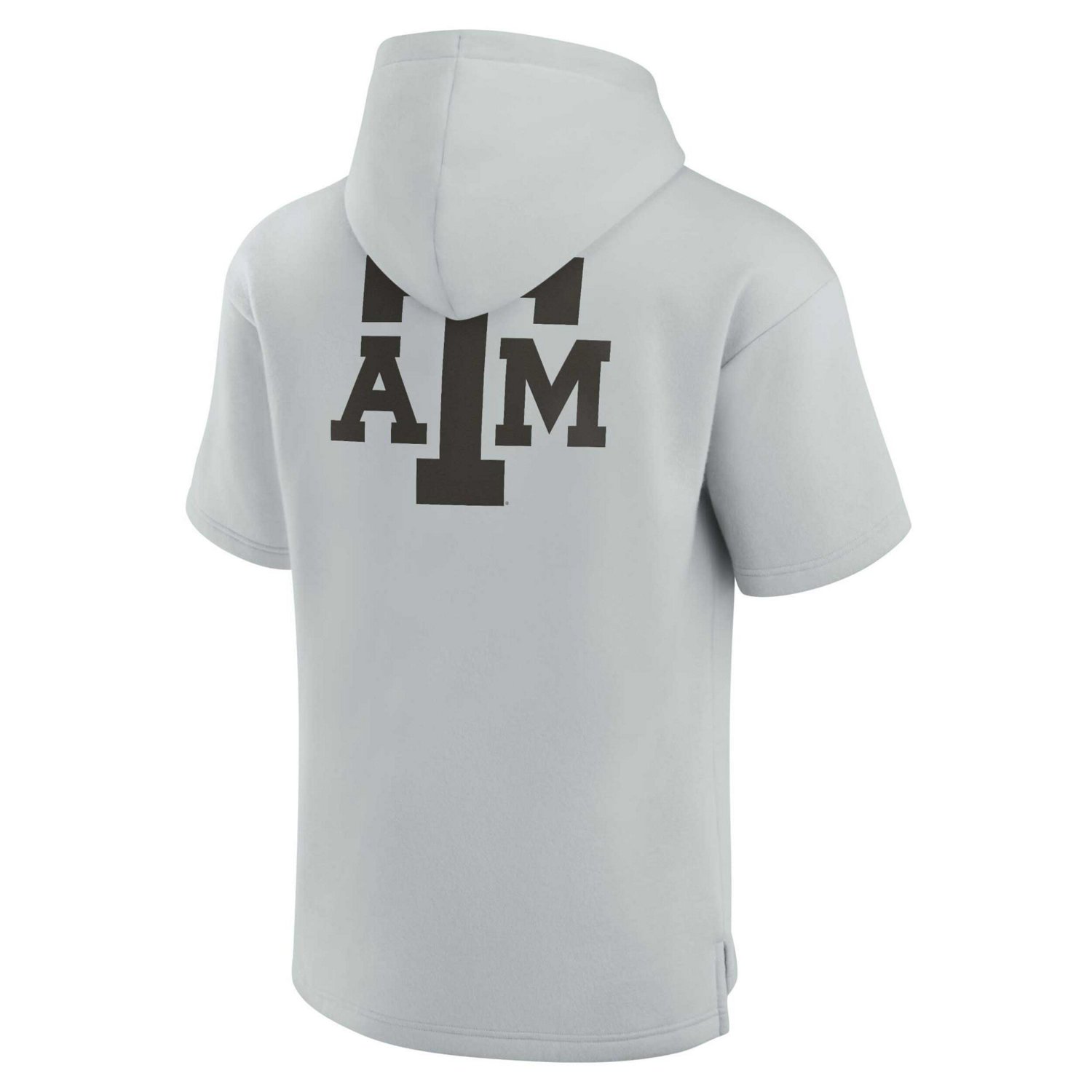 Unisex Fanatics Signature Texas AM Aggies Elements Super Soft Fleece Short Sleeve Pullover Hoodie                                - view number 3