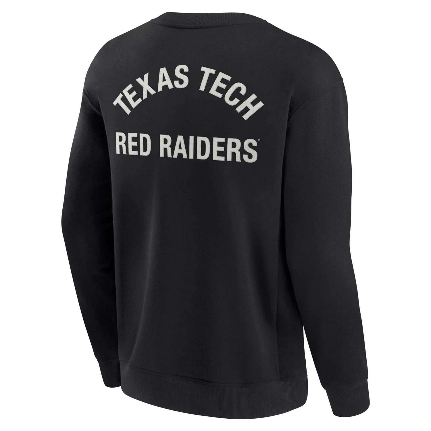 Unisex Fanatics Signature Texas Tech Red Raiders Super Soft Pullover Crew Sweatshirt                                             - view number 3