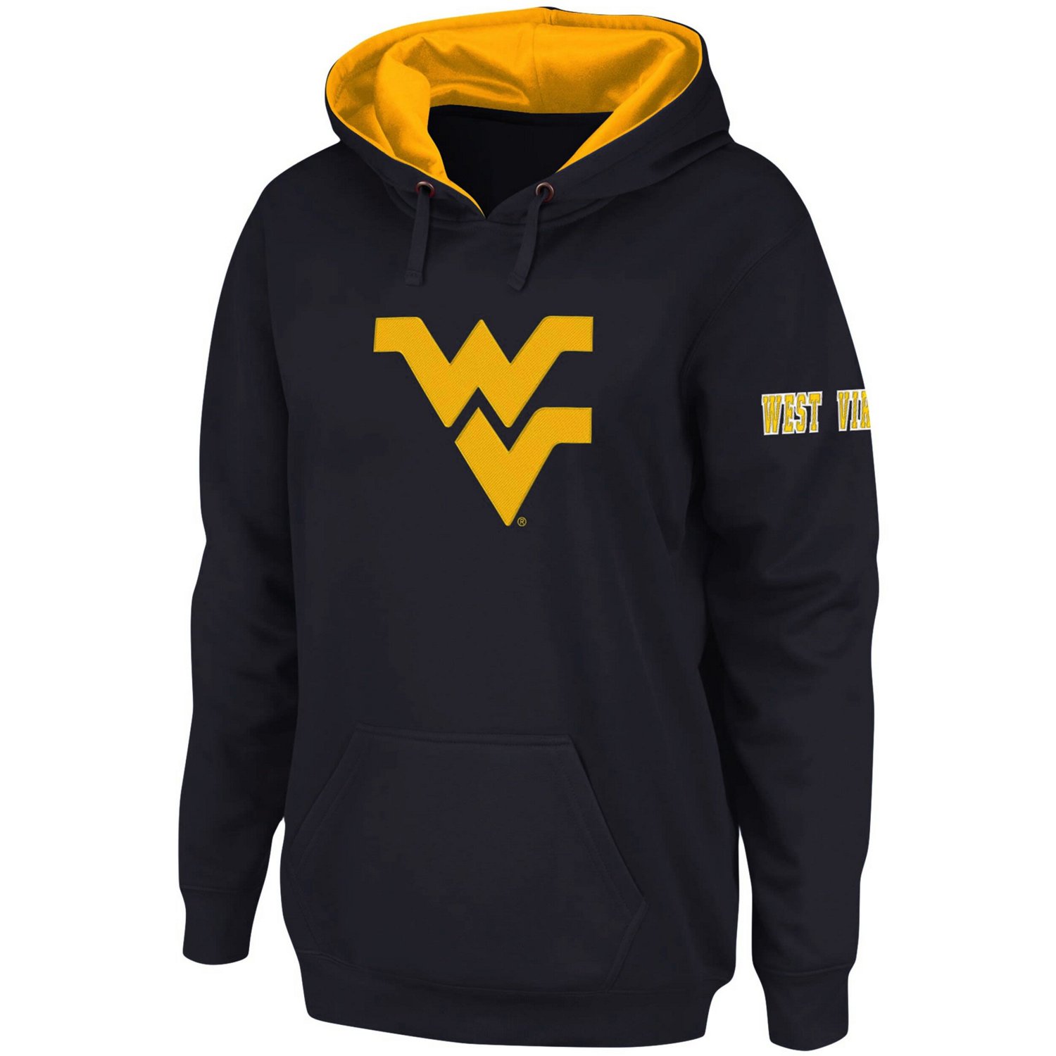 West Virginia Mountaineers Team Big Logo Pullover Hoodie - view number 2