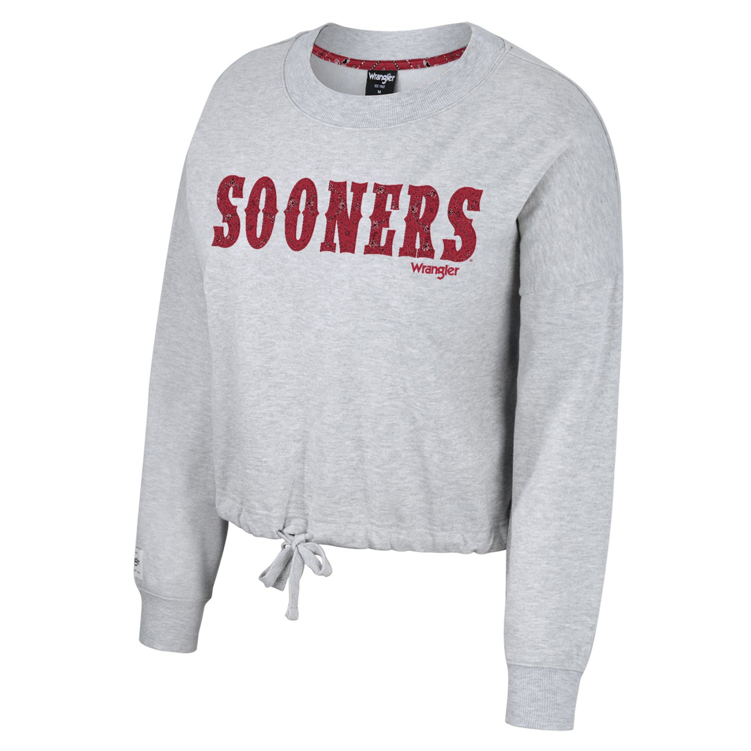 Wrangler Women's Oklahoma Cropped Cinch Crew