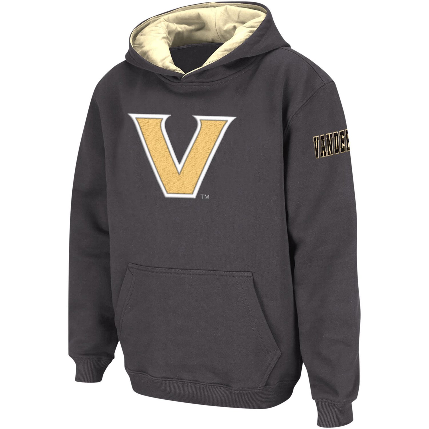 Youth Colosseum Vanderbilt Commodores Big Logo Pullover Hoodie - view number 2