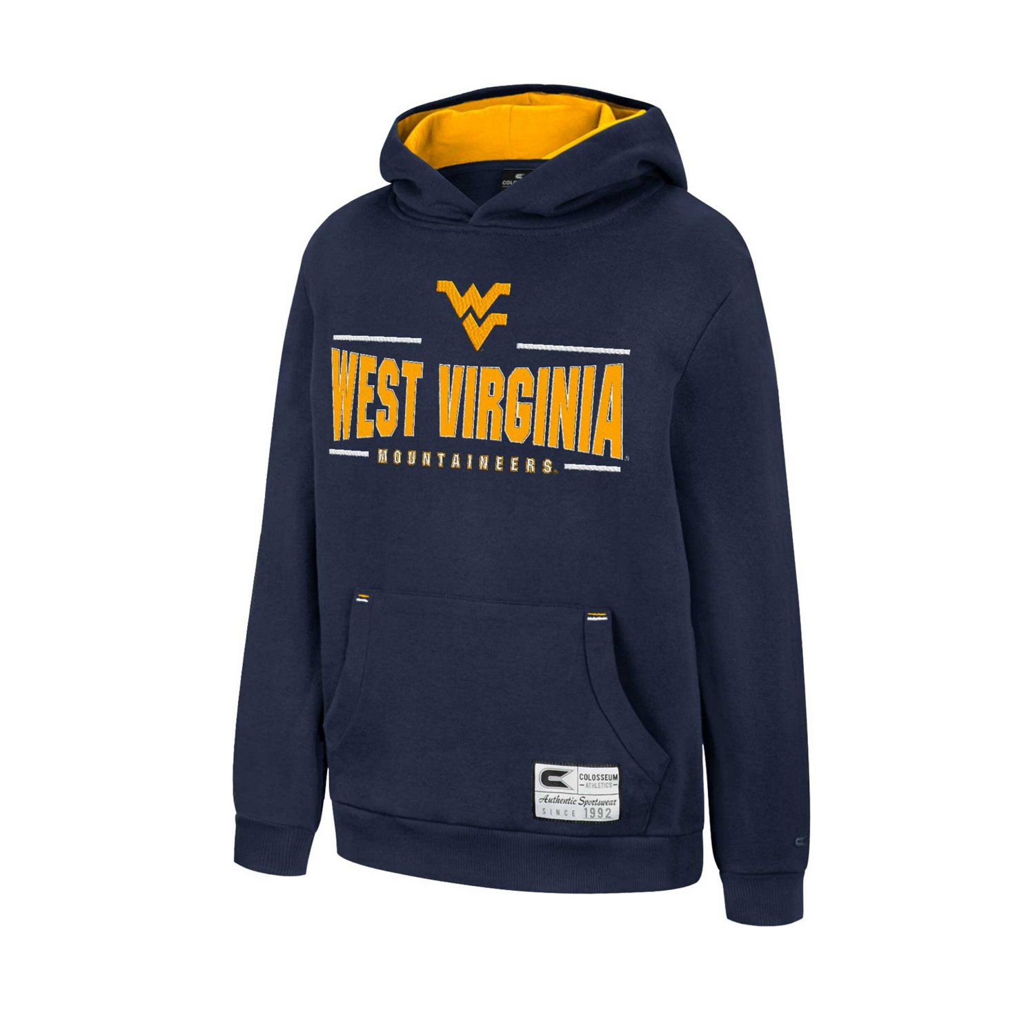 Youth Colosseum West Virginia Mountaineers Lead Guitarists Pullover Hoodie - view number 2