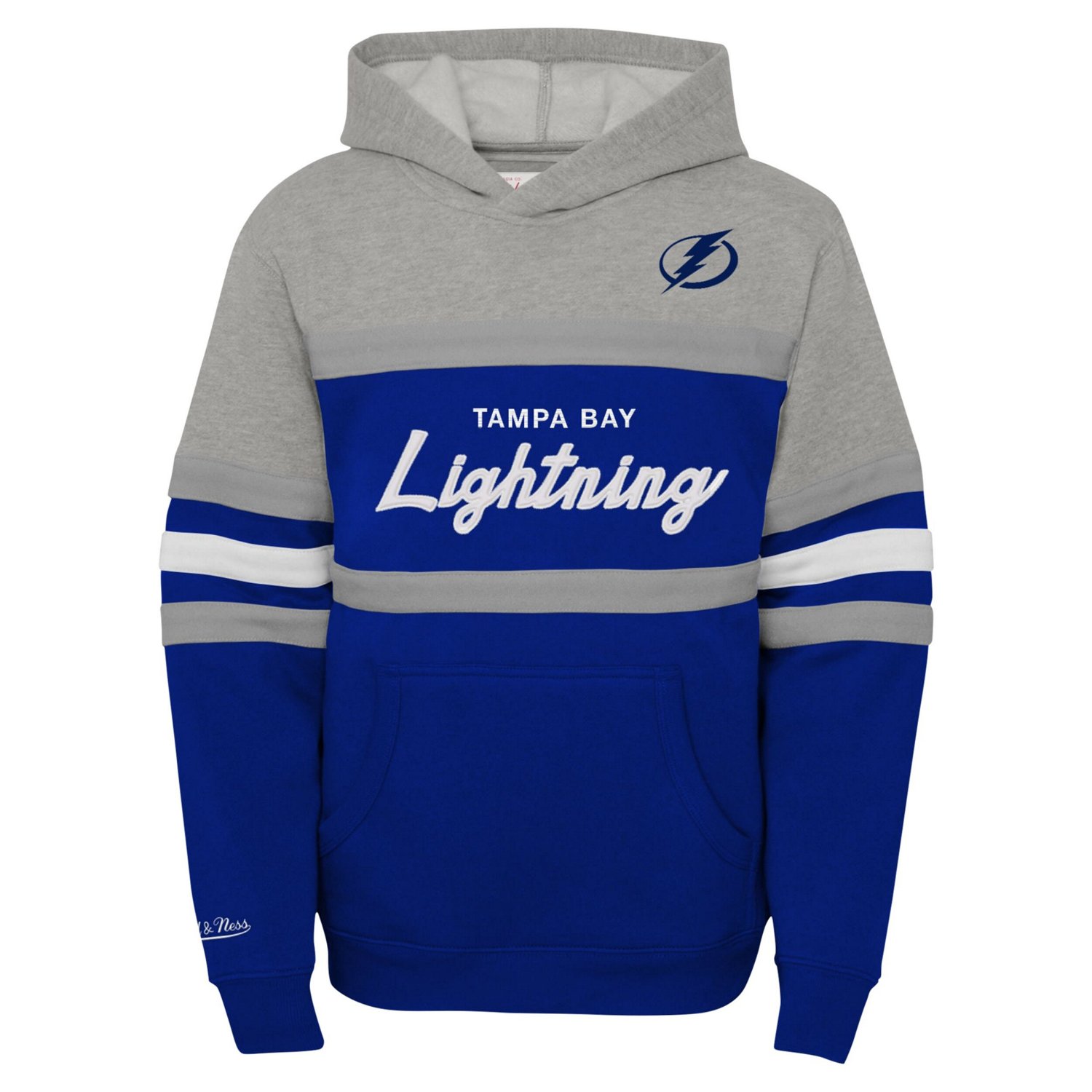 Youth Mitchell  Ness Tampa Bay Lightning Head Coach Pullover Hoodie                                                              - view number 2