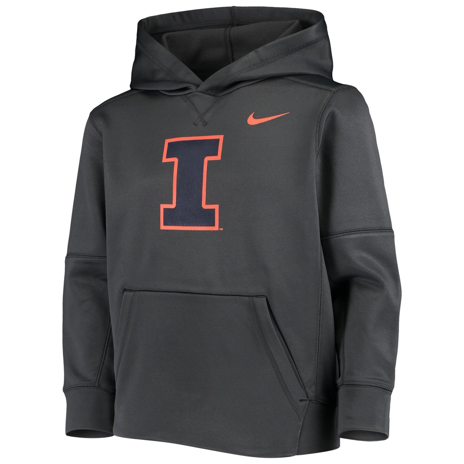 Youth Nike Illinois Fighting Illini KO Performance Pullover Hoodie