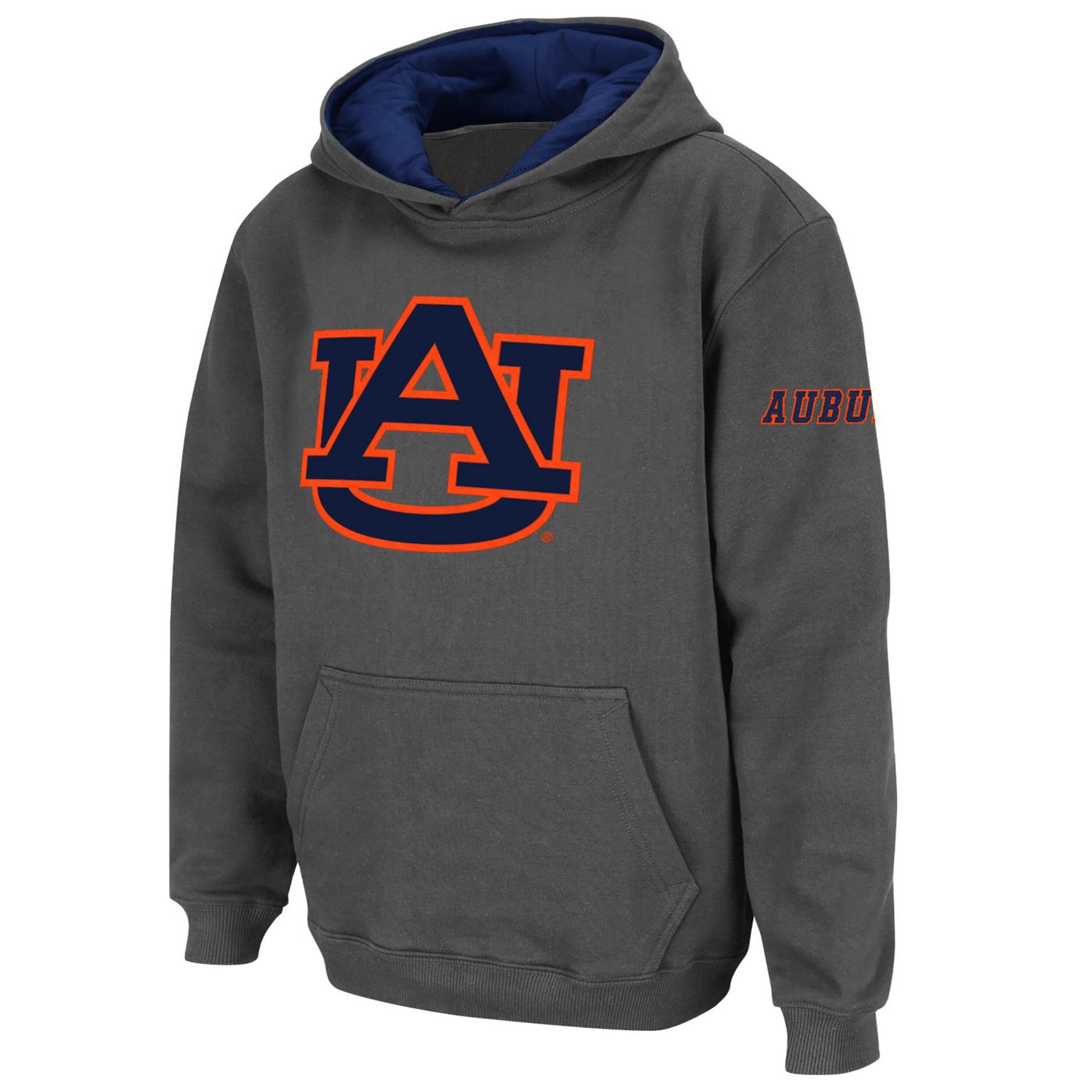 Youth Stadium Athletic Auburn Tigers Big Logo Pullover Hoodie - view number 1