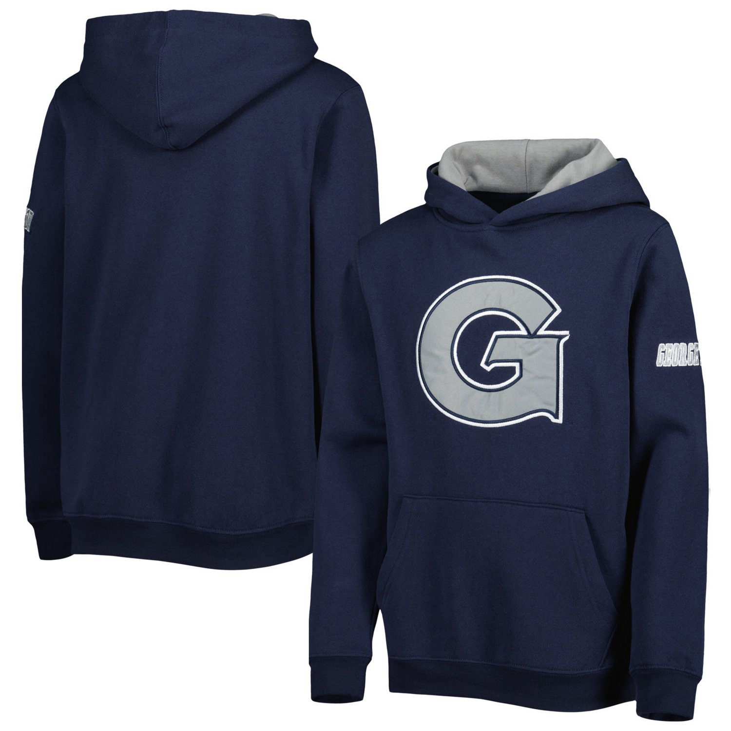 Youth Stadium Athletic Georgetown Hoyas Big Logo Pullover Hoodie