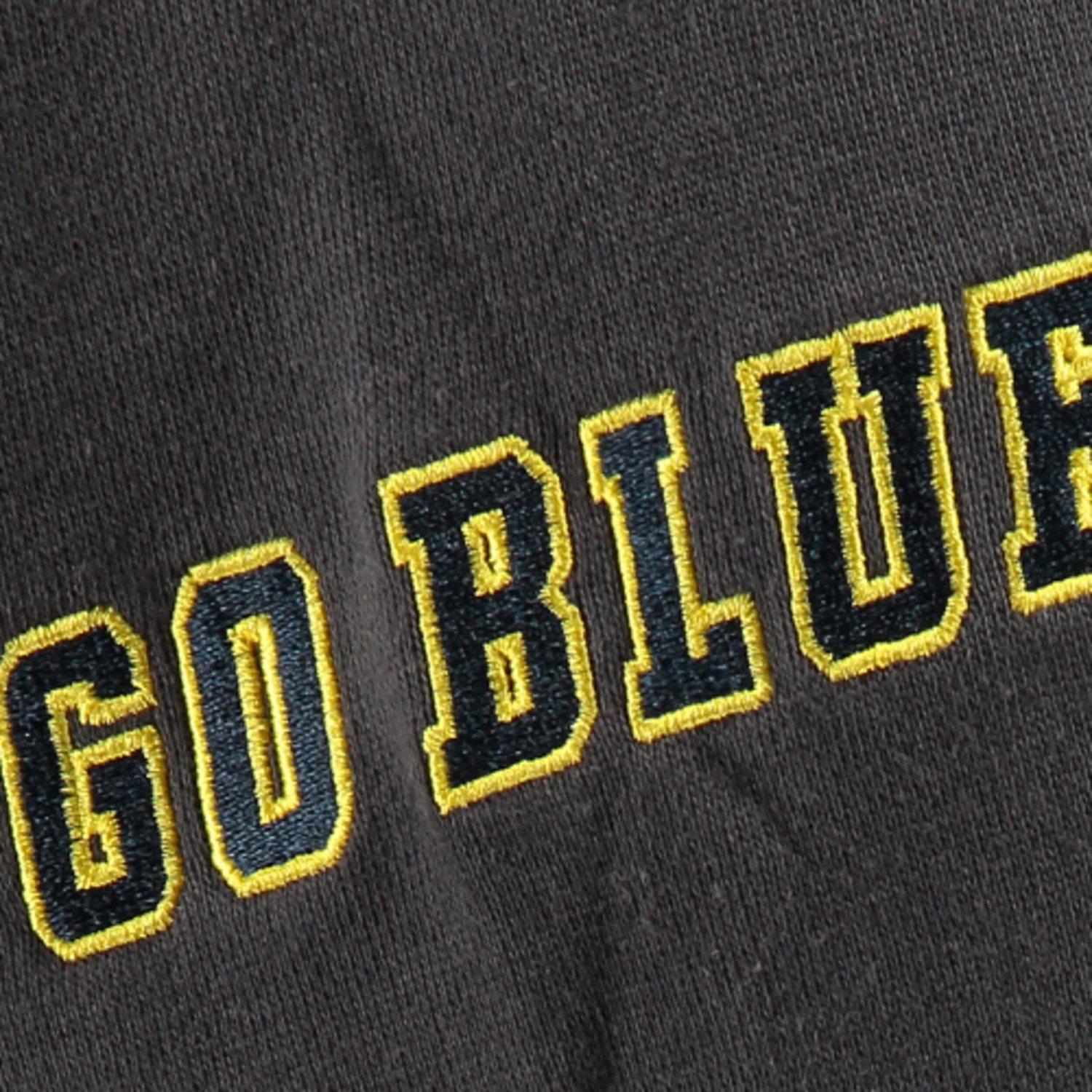 Youth Stadium Athletic Michigan Wolverines Big Logo Pullover Hoodie - view number 3