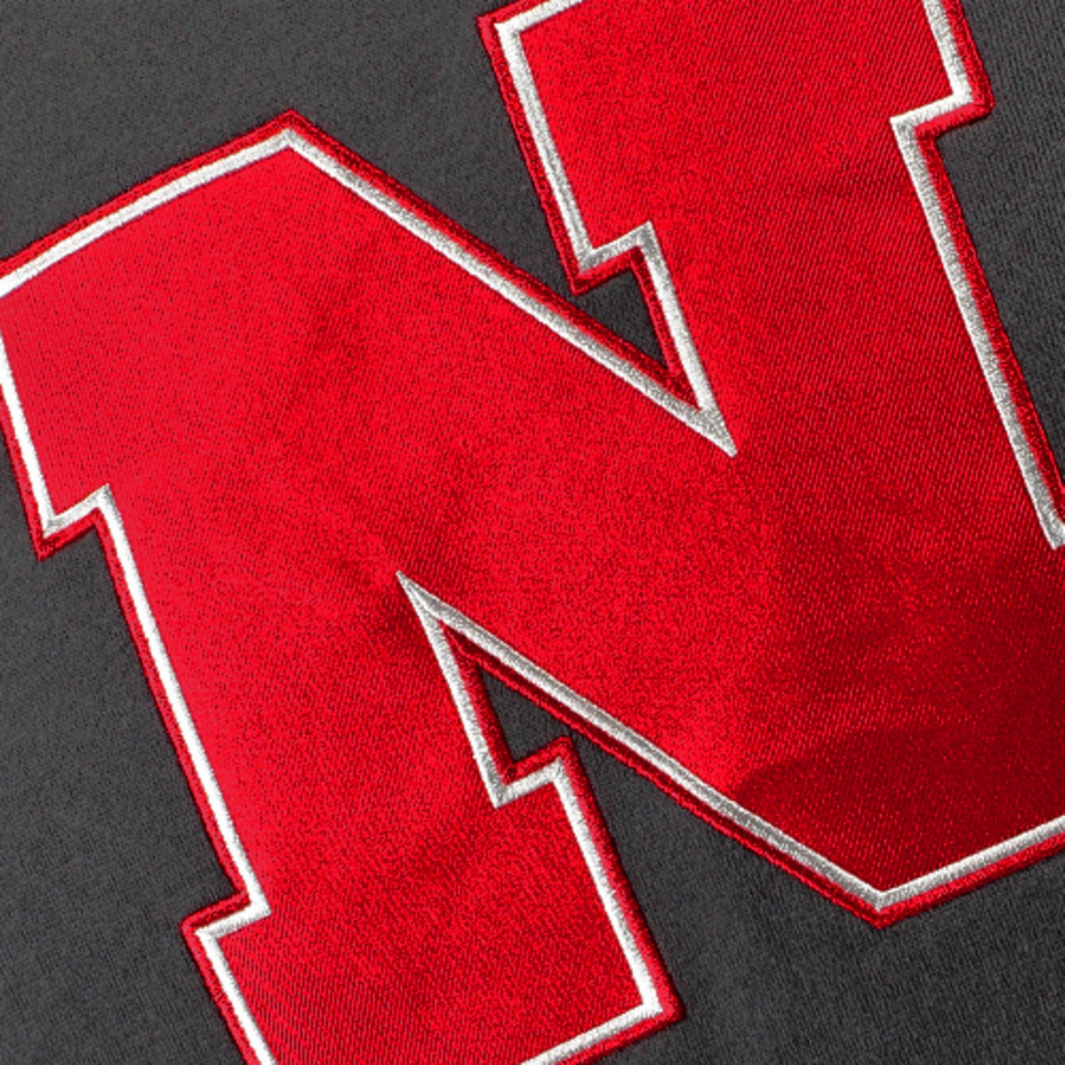 Youth Stadium Athletic Nebraska Huskers Big Logo Pullover Hoodie - view number 2