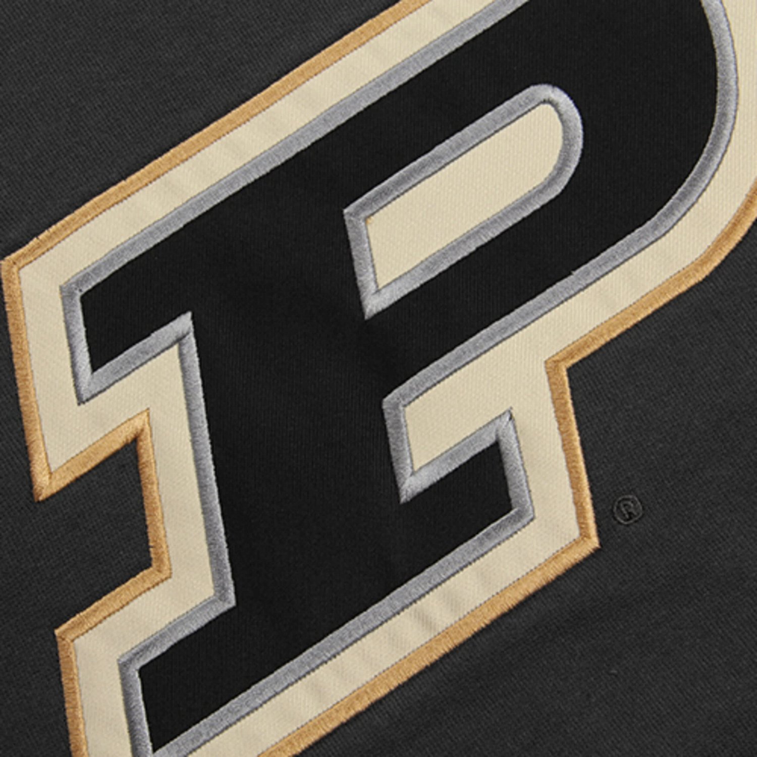 Youth Stadium Athletic Purdue Boilermakers Big Logo Pullover Hoodie - view number 2